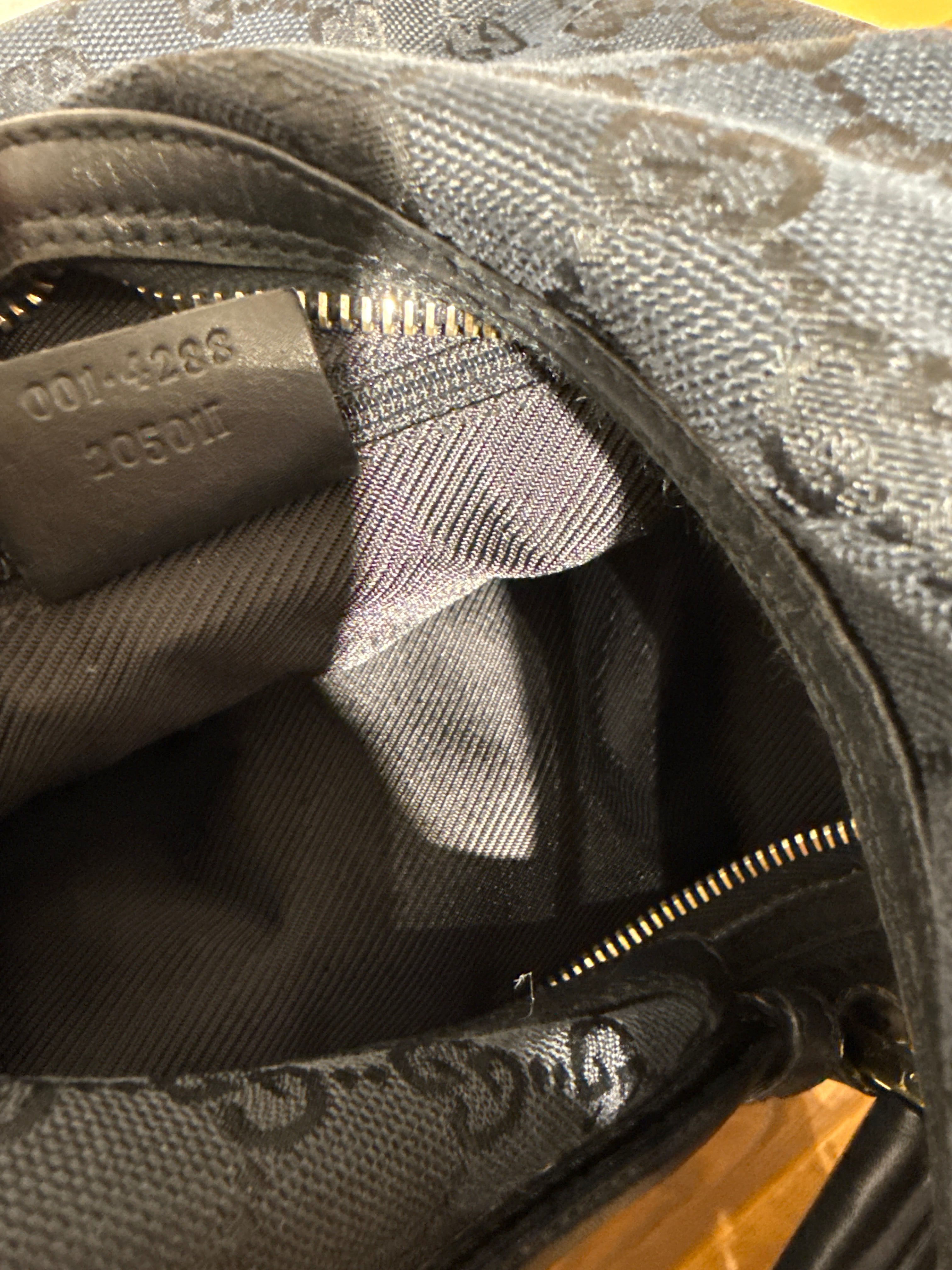 Borsa GG Hobo in tela