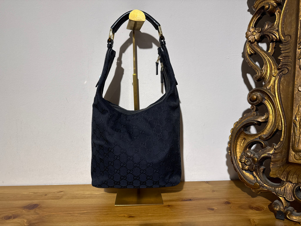 Borsa GG Hobo in tela