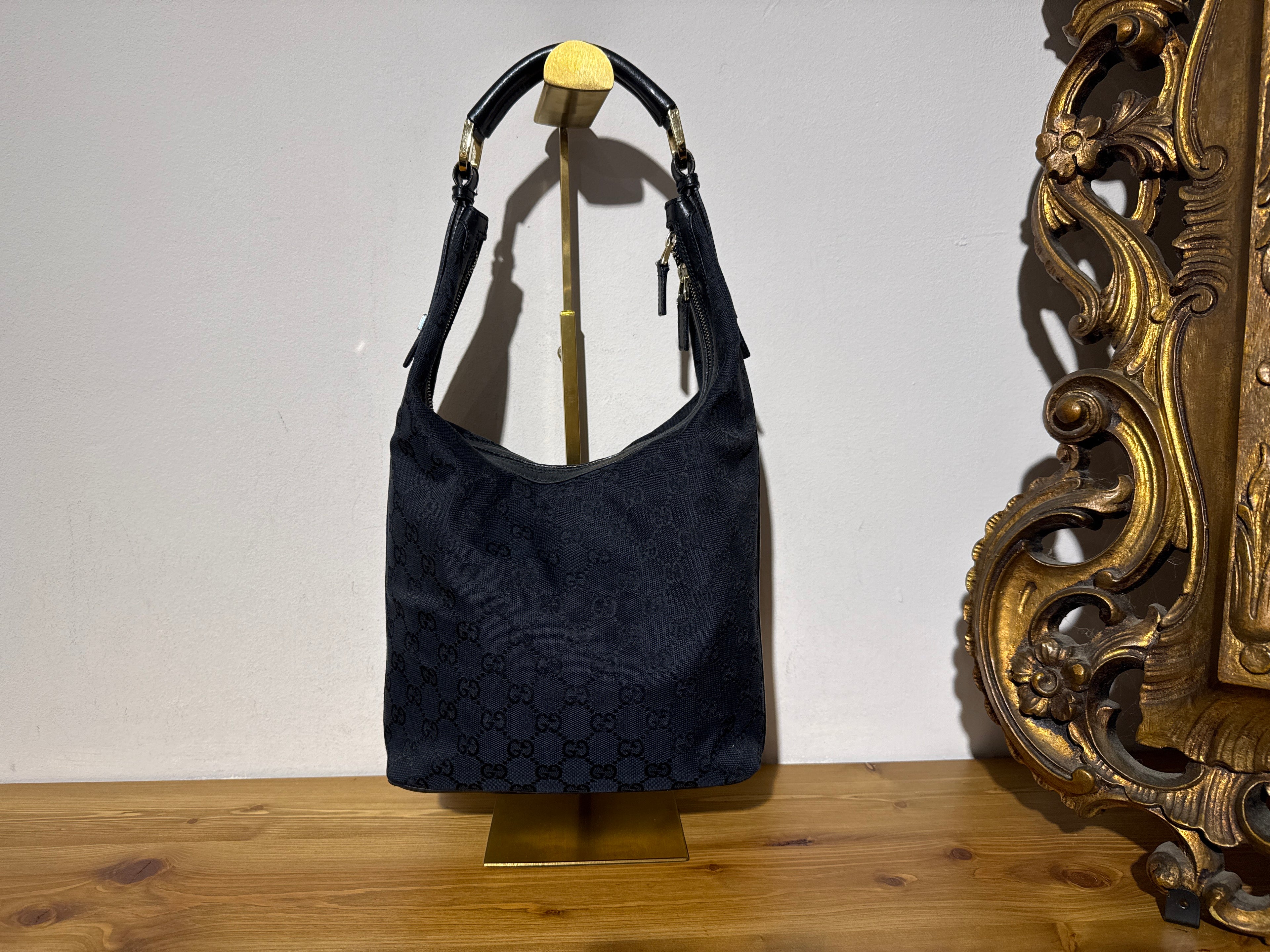 Borsa GG Hobo in tela