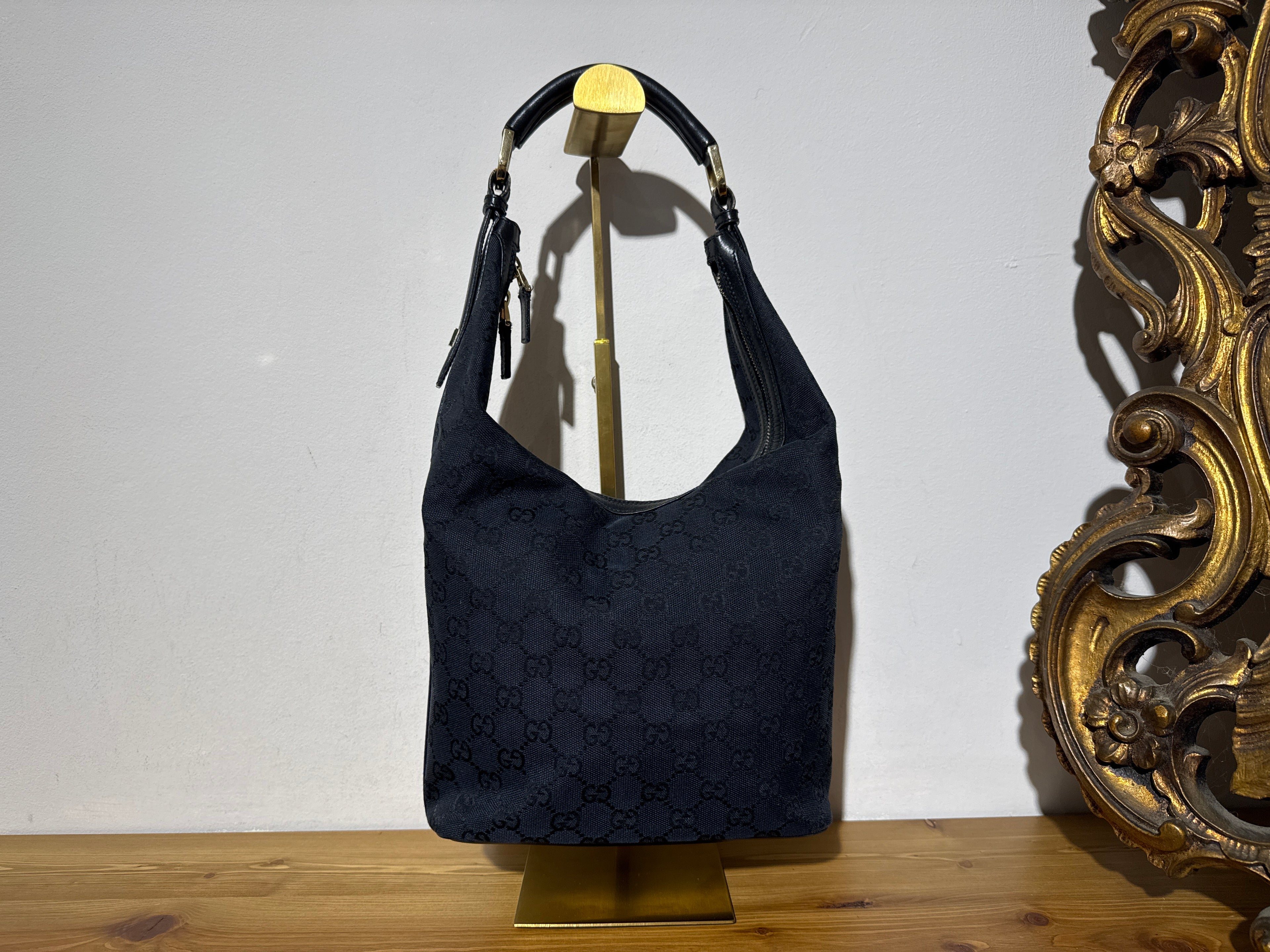 Borsa GG Hobo in tela