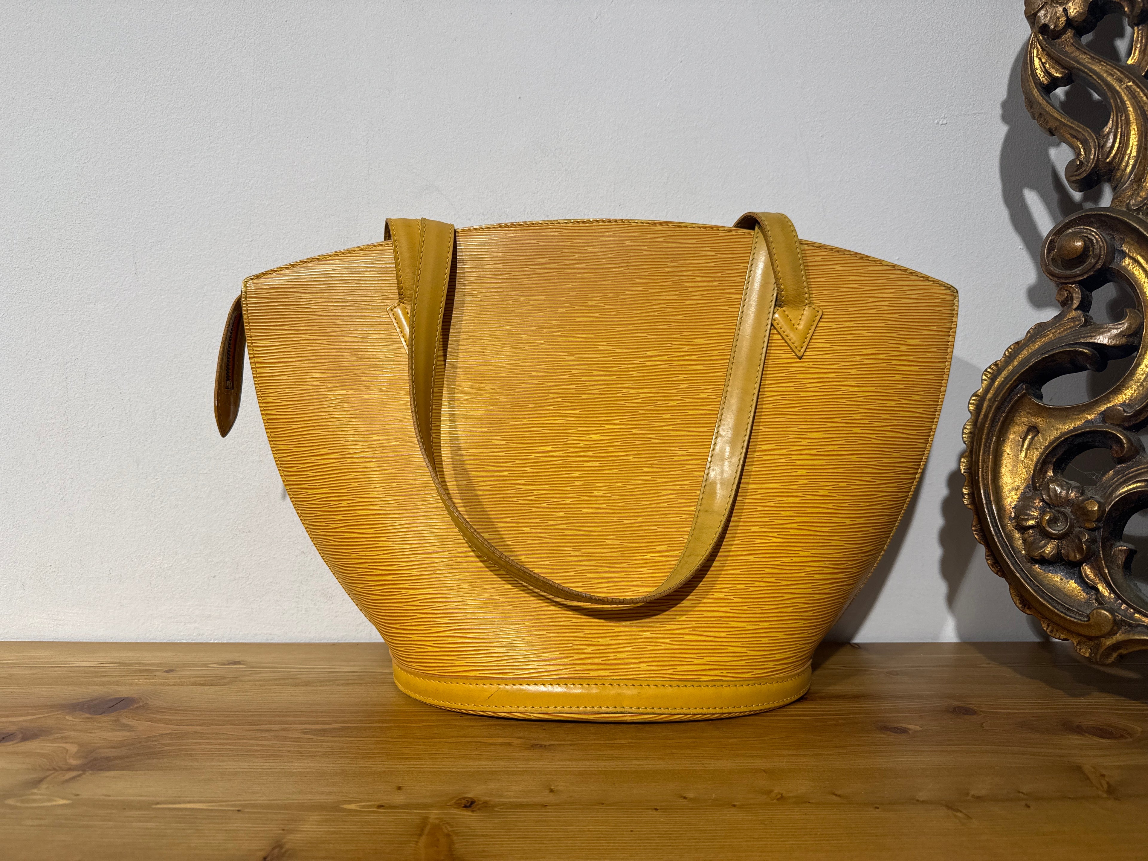 Louis Vuitton Epi Saint Jacques Shopping Yellow