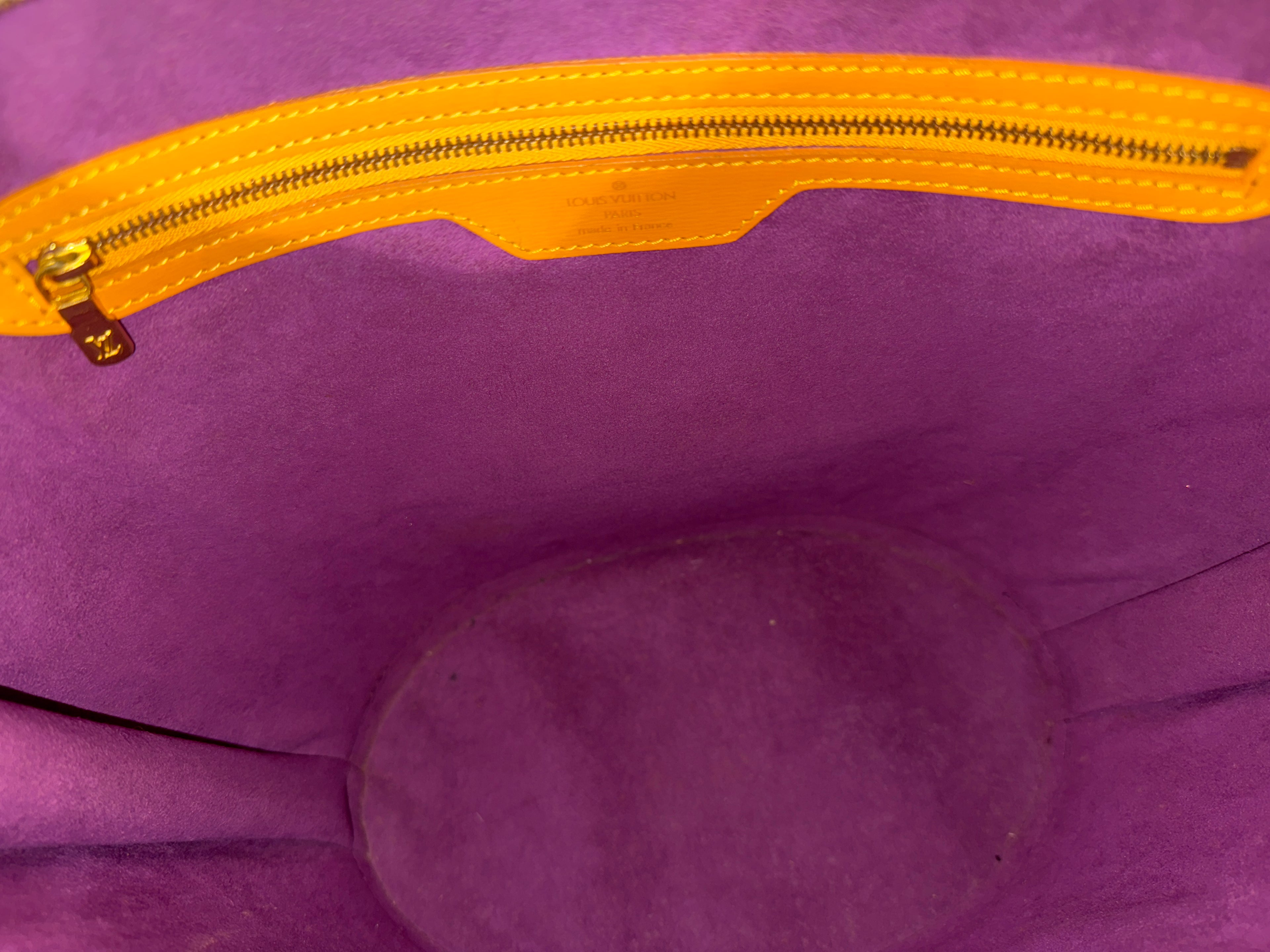 Louis Vuitton Epi Saint Jacques Shopping Yellow