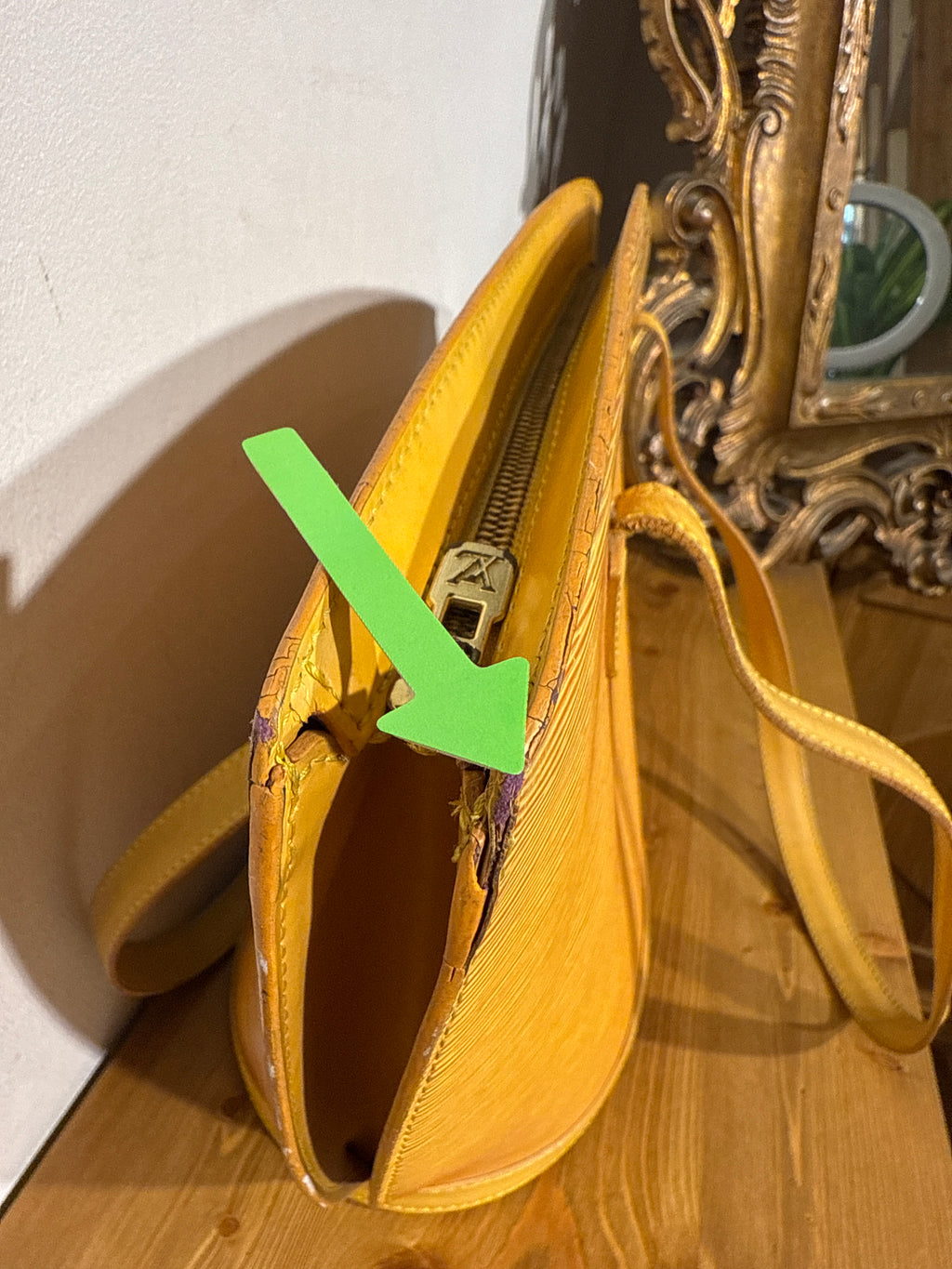 Louis Vuitton Epi Saint Jacques Shopping Yellow