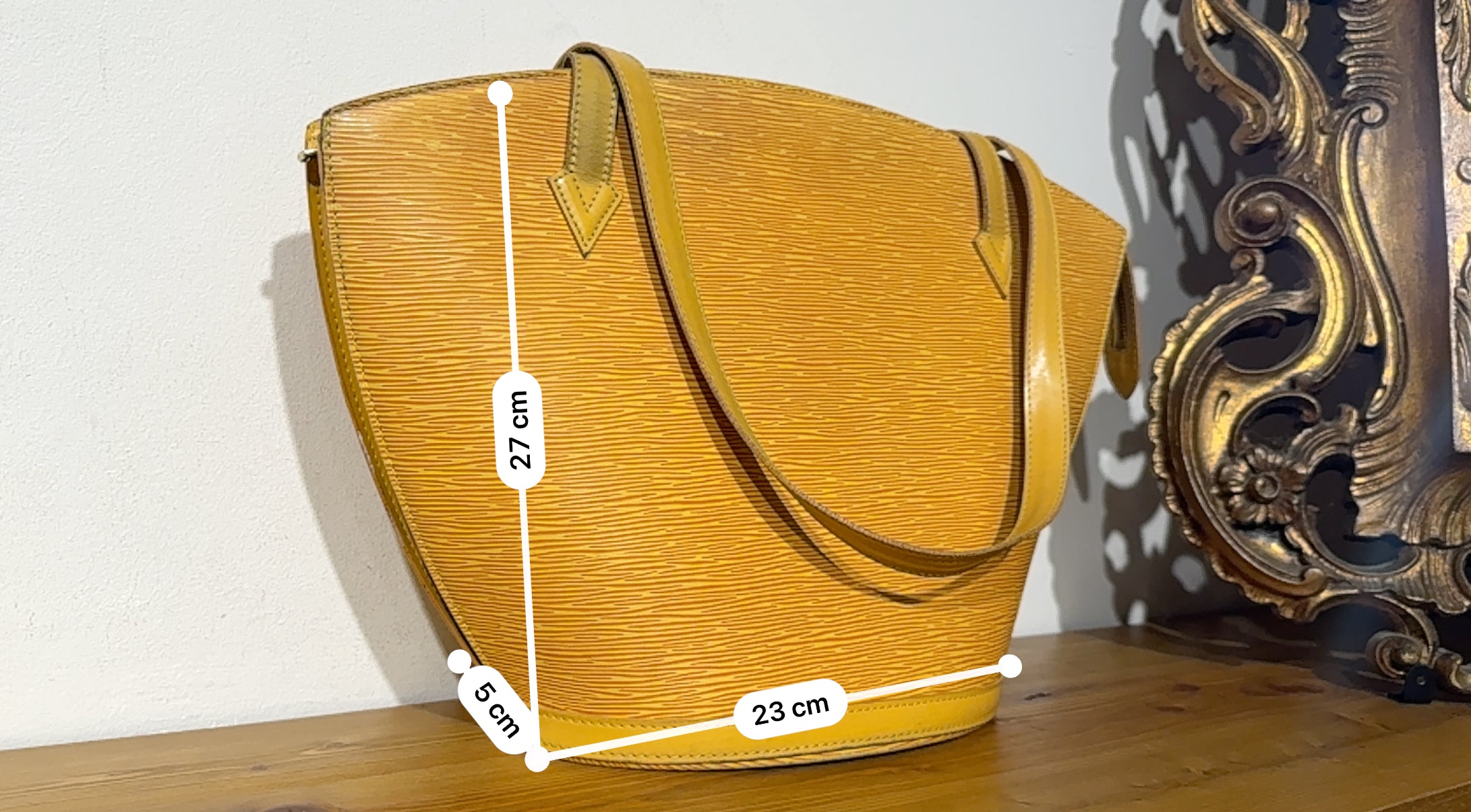 Louis Vuitton Epi Saint Jacques Shopping Yellow