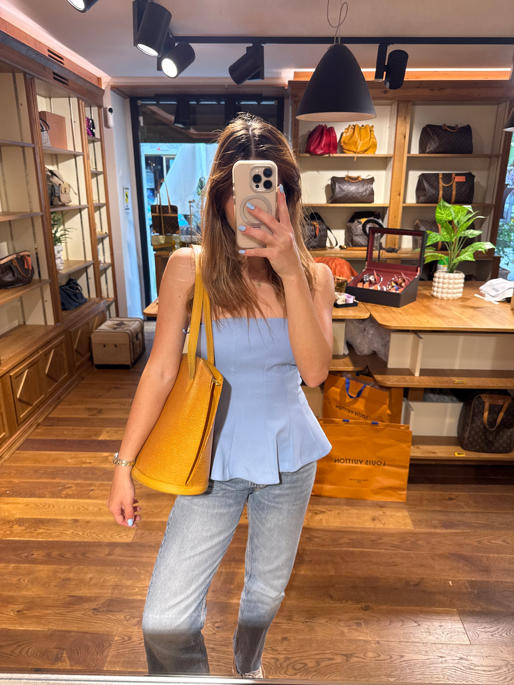 Louis Vuitton Epi Saint Jacques Shopping Yellow