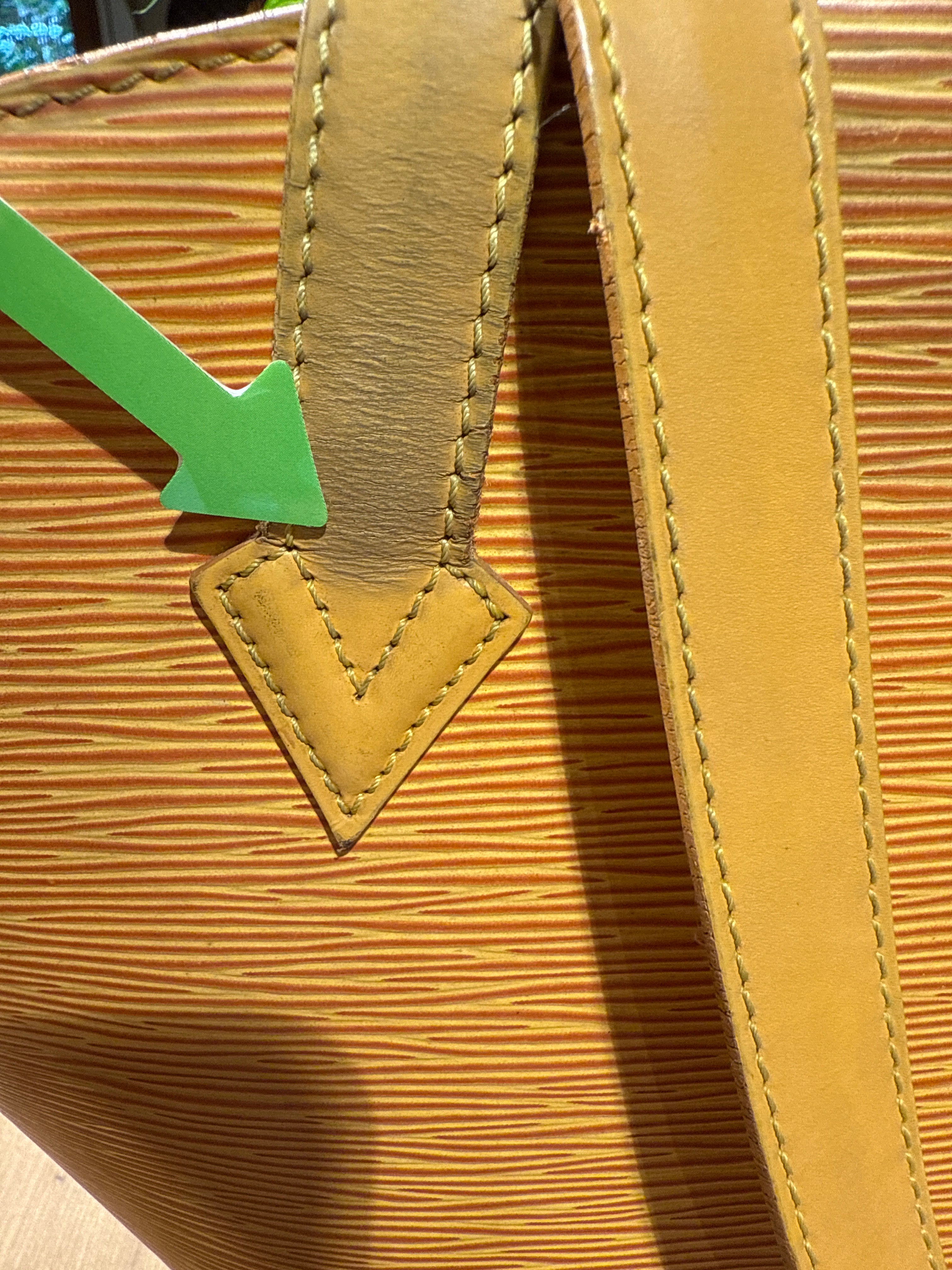 Louis Vuitton Epi Saint Jacques Shopping Yellow