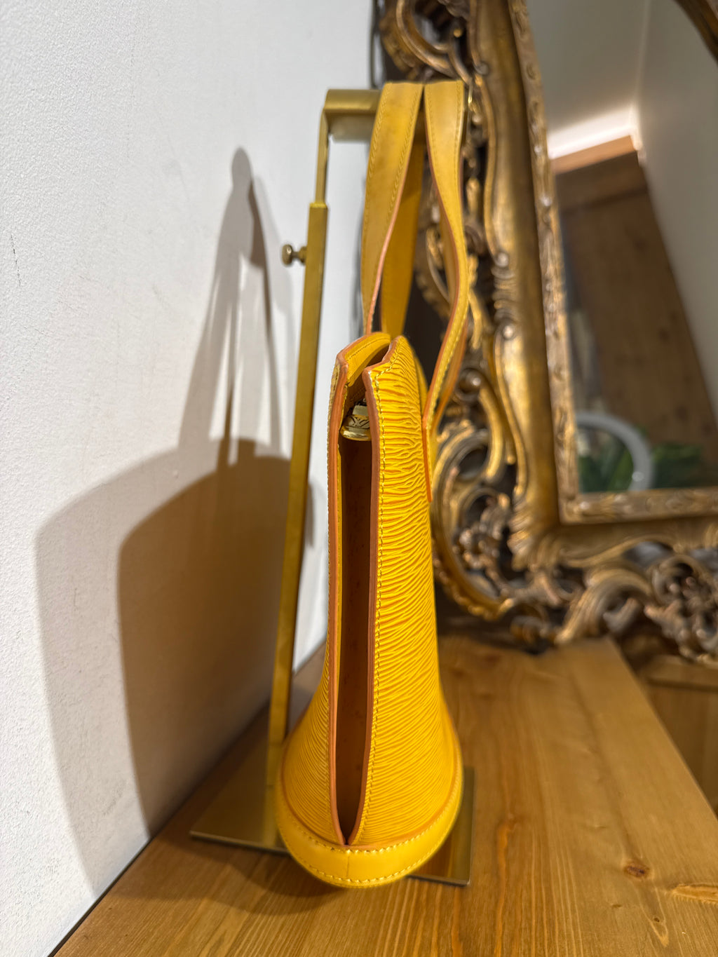 Louis Vuitton Epi Saint Jacques Handbag Yellow