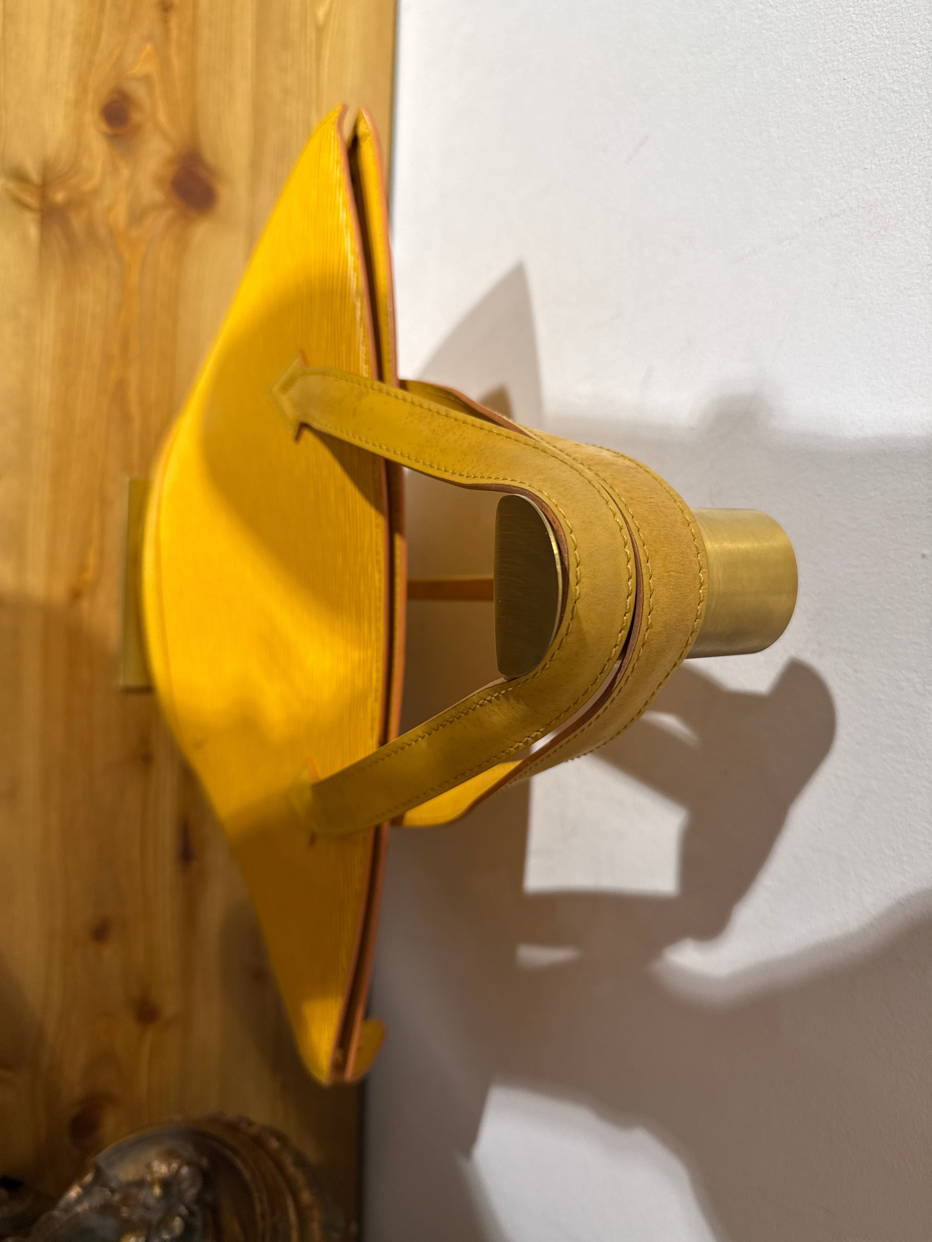 Louis Vuitton Epi Saint Jacques Handbag Yellow