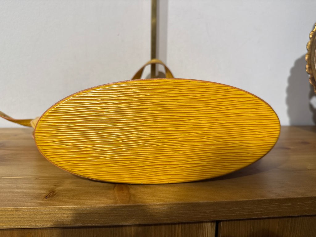 Louis Vuitton Epi Saint Jacques Handbag Yellow