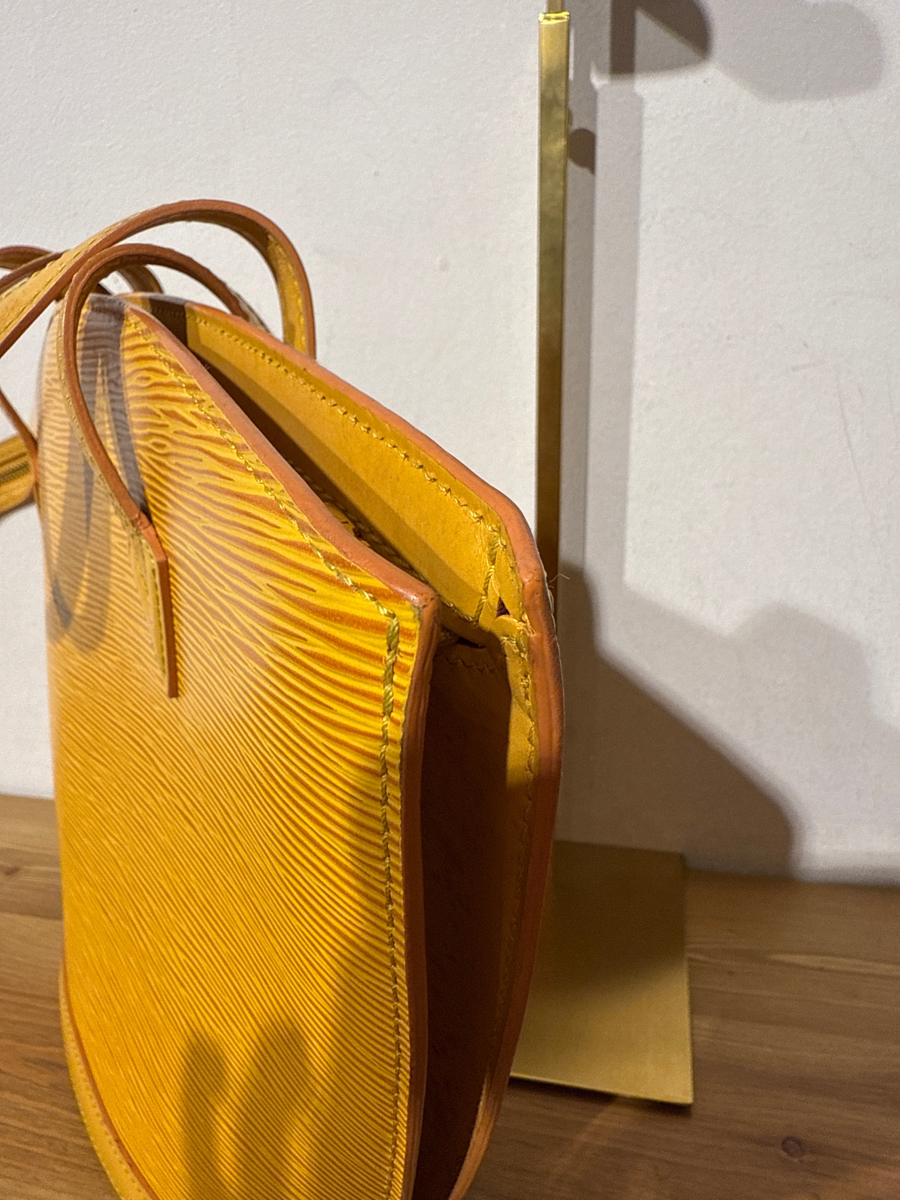 Louis Vuitton Epi Saint Jacques Handbag Yellow