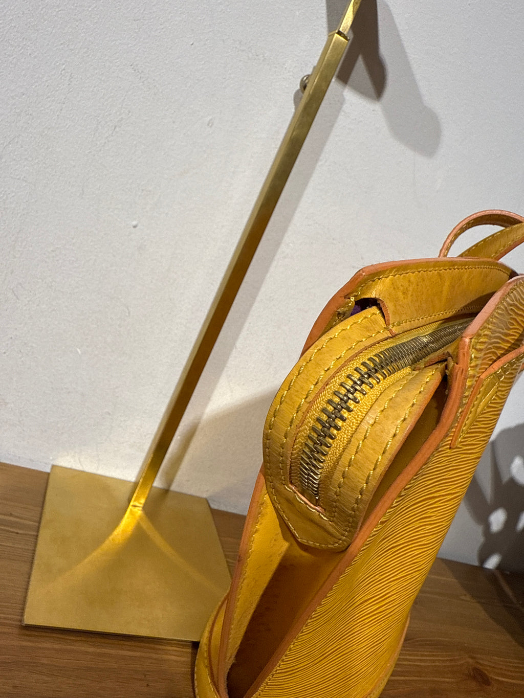 Louis Vuitton Epi Saint Jacques Handbag Yellow