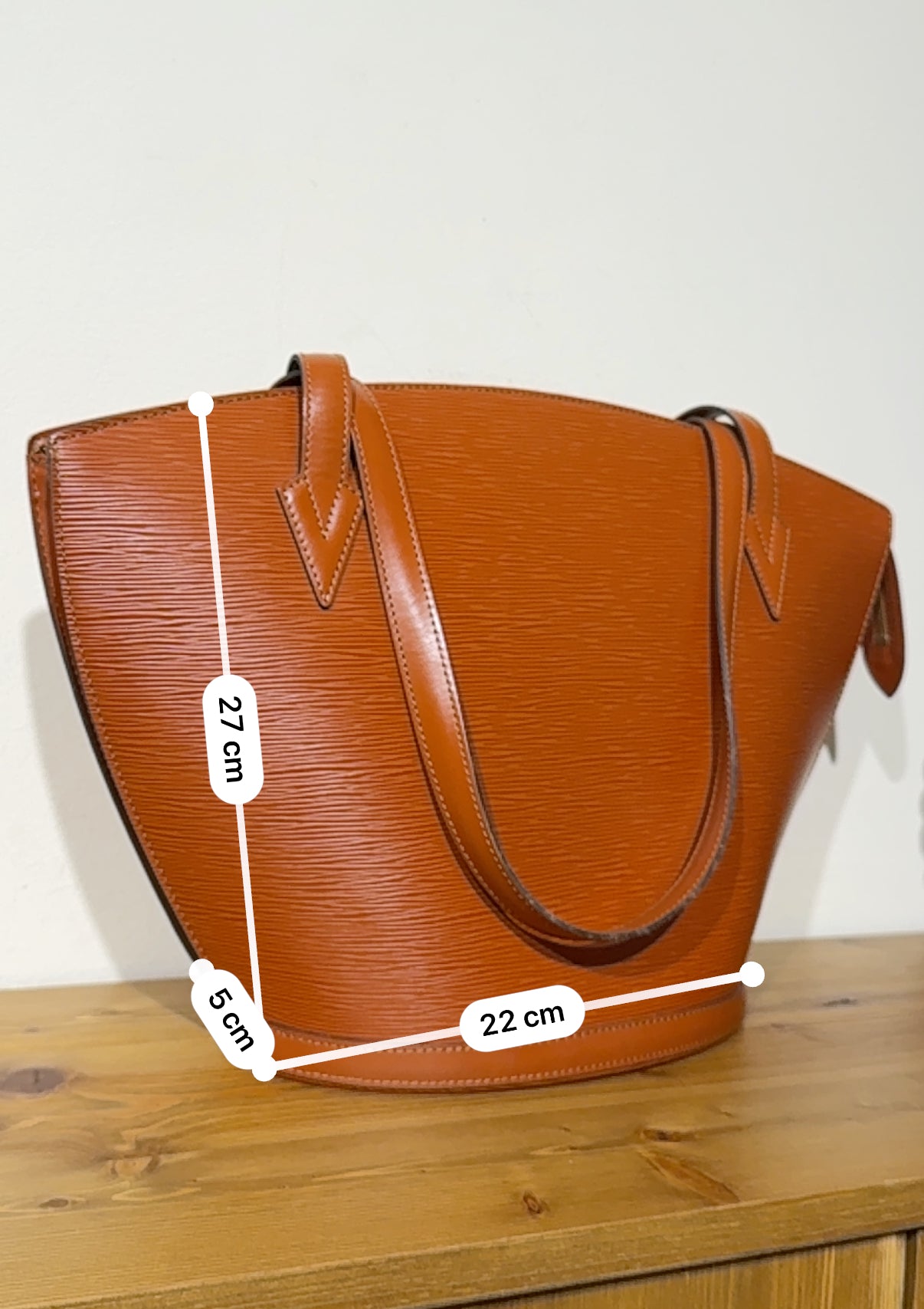 Louis Vuitton Epi Sanit Jacques Shopping