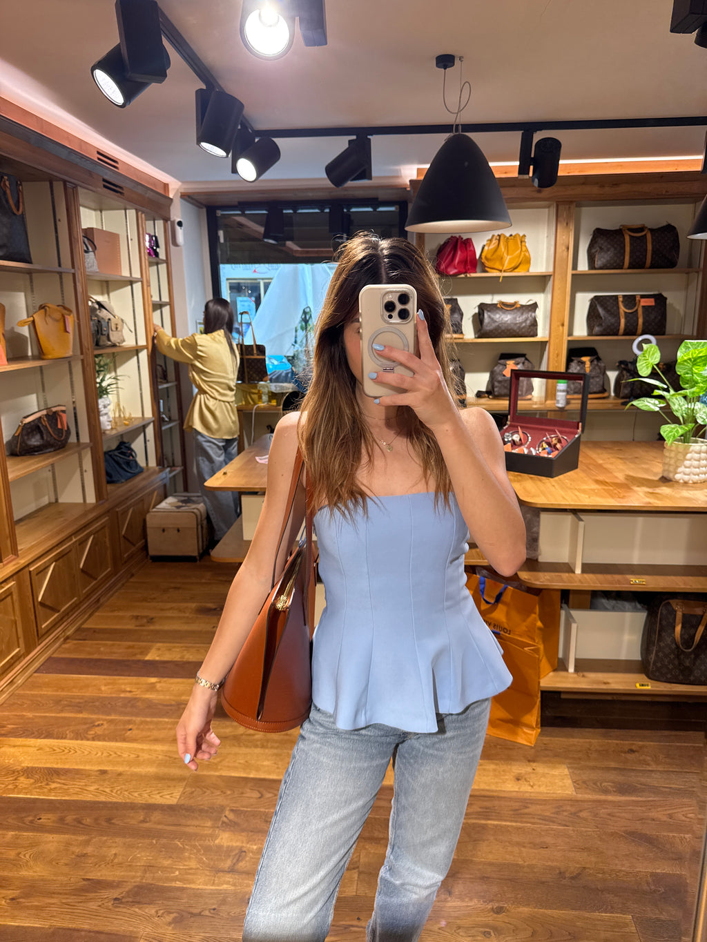 Louis Vuitton Epi Sanit Jacques Shopping