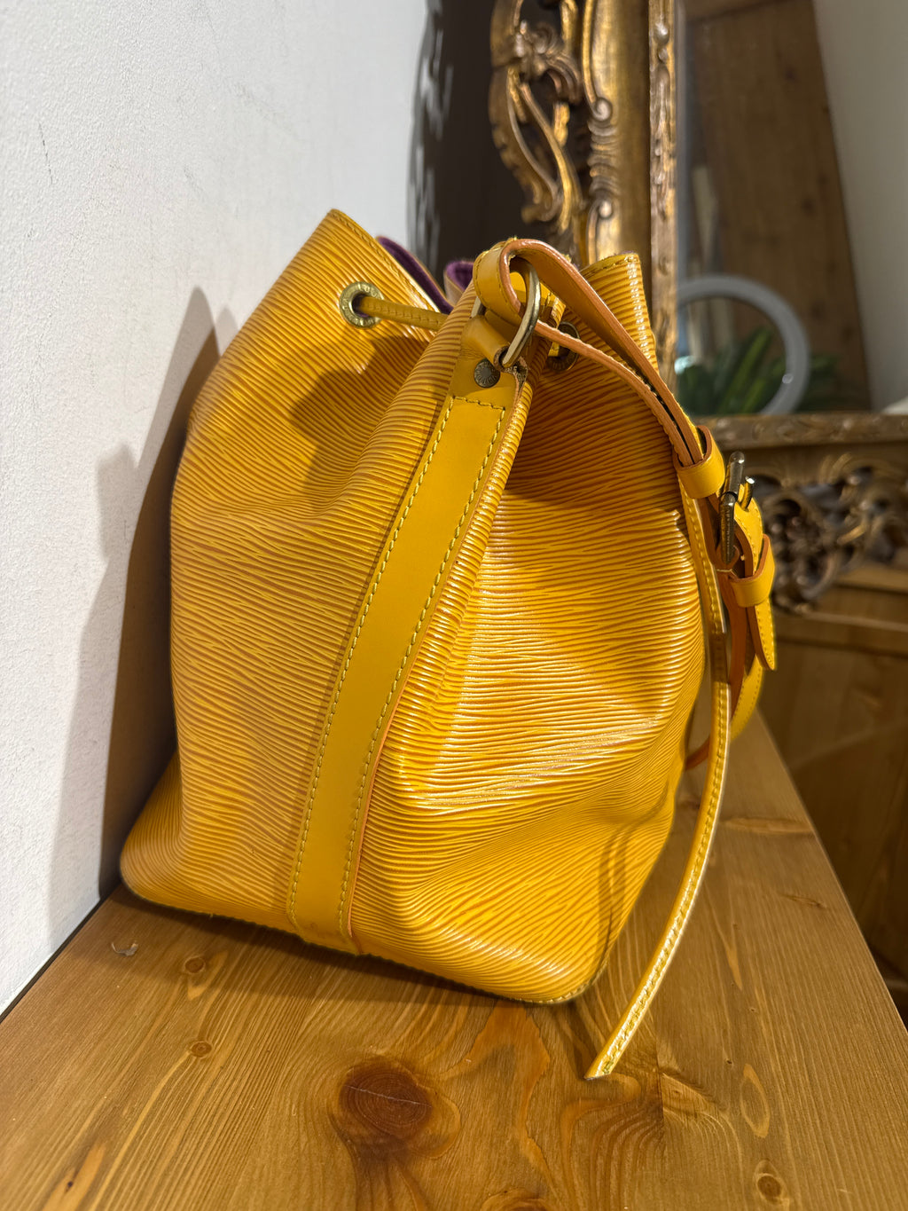 Louis Vuitton Epi Petit Noe Yellow