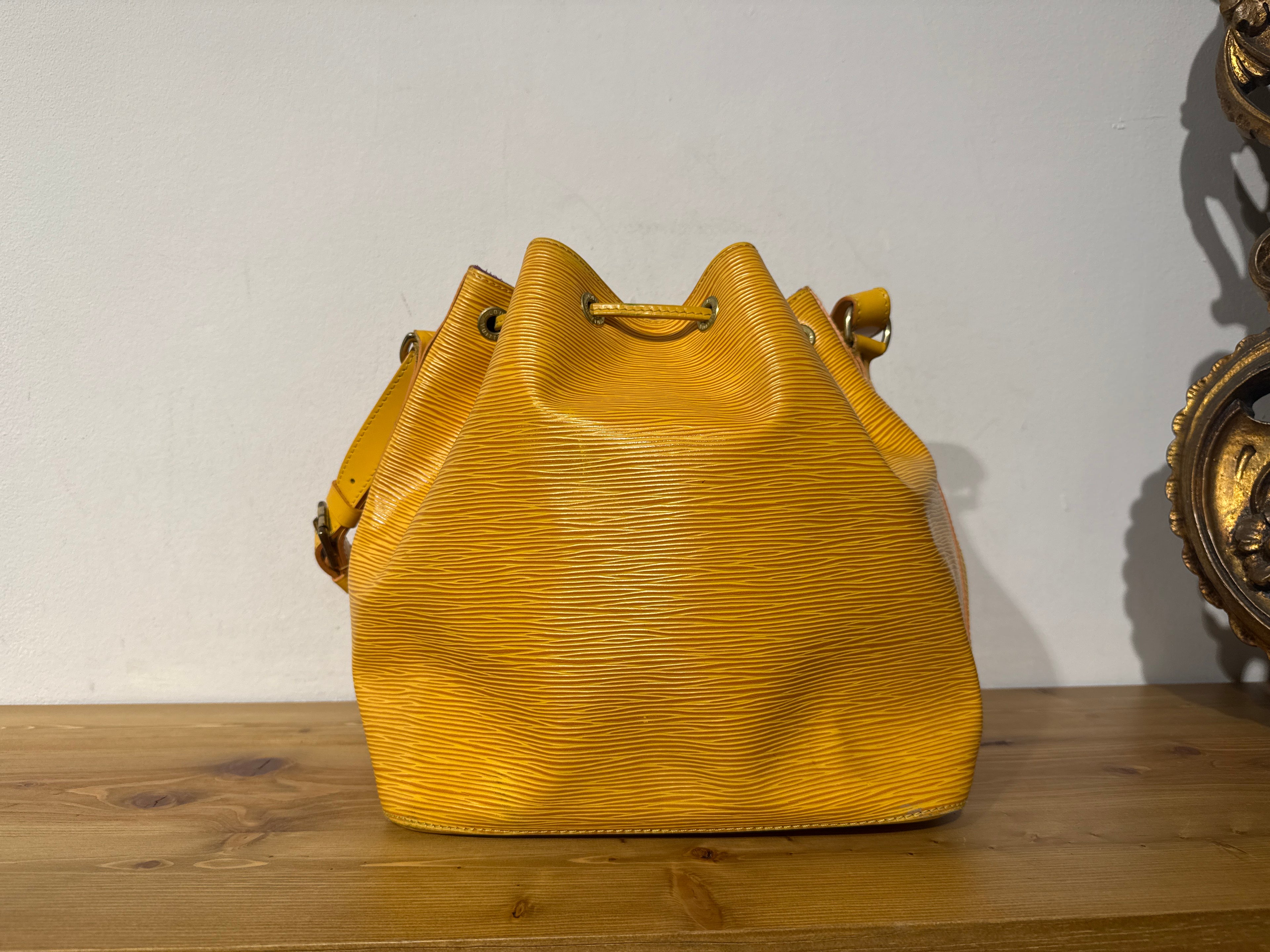 Louis Vuitton Epi Petit Noe Yellow