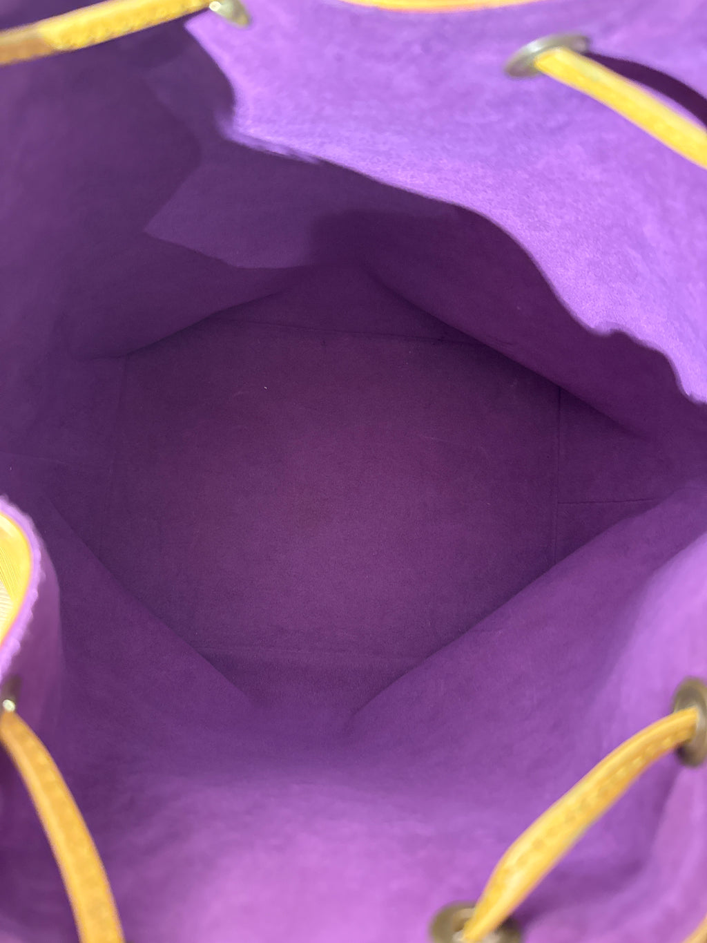 Louis Vuitton Epi Petit Noe Yellow