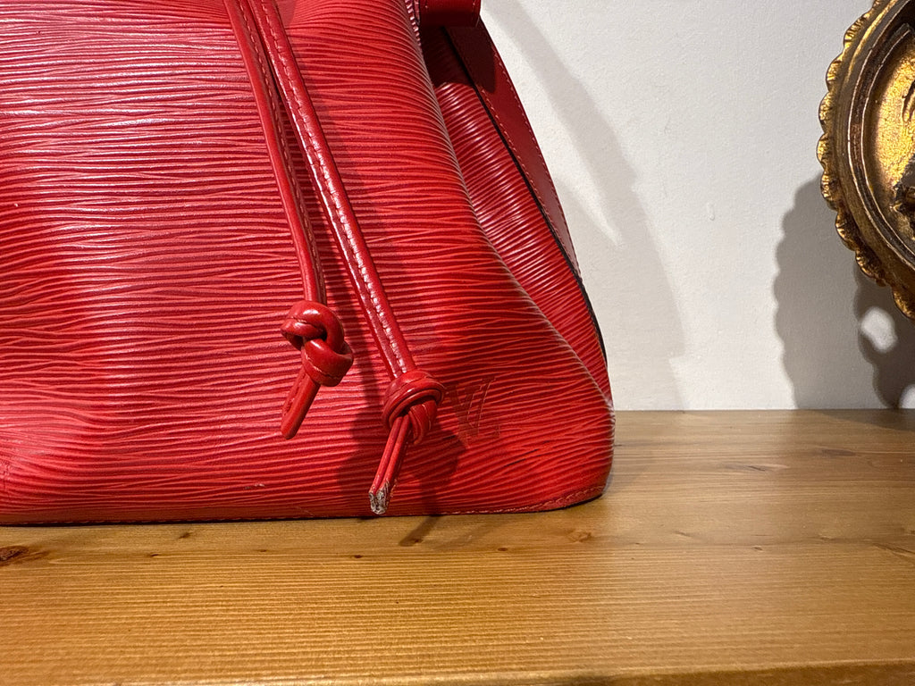 Louis Vuitton Epi Petit Noe red