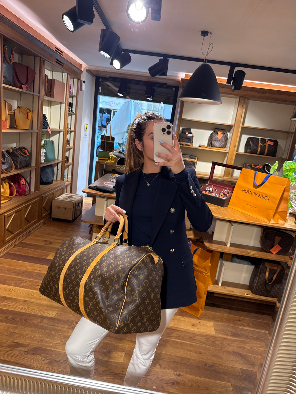 Louis Vuitton Keepall 50 mongram