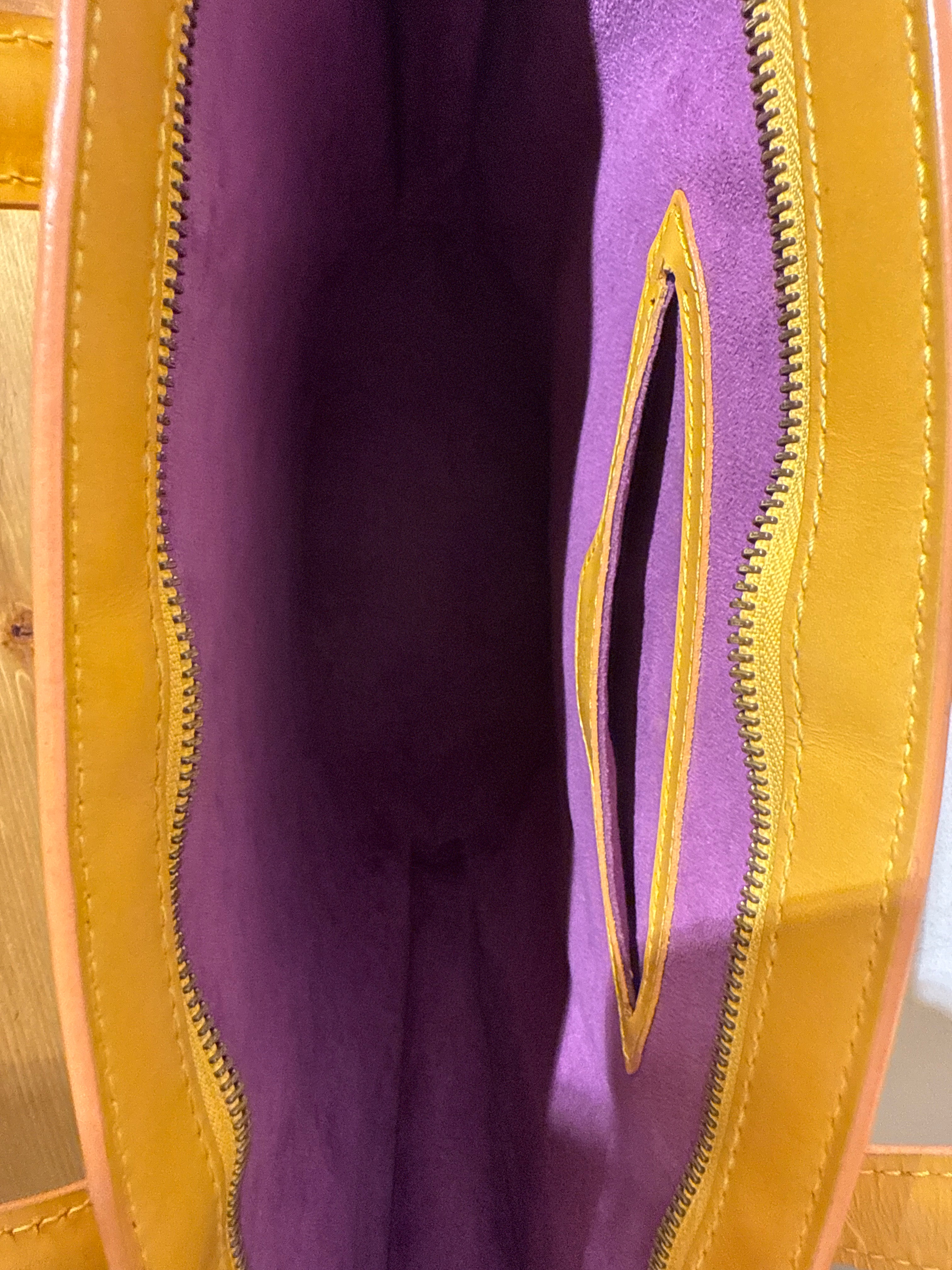 Louis Vuitton Epi Saint Jacques yellow