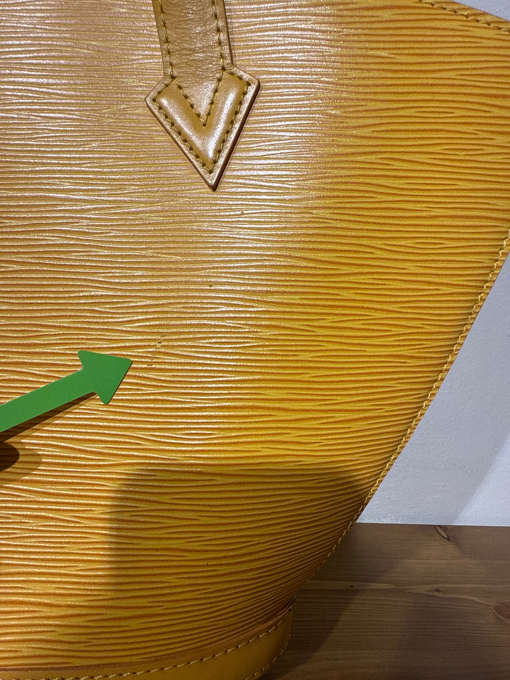 Louis Vuitton Epi Saint Jacques yellow