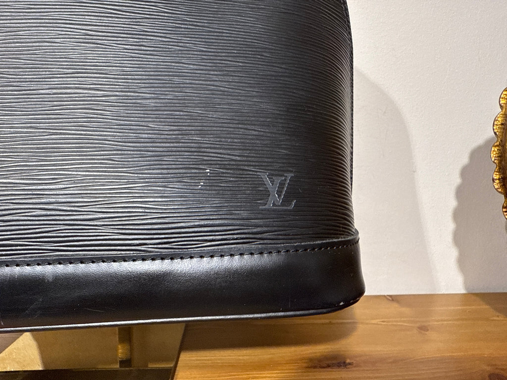 Louis Vuitton Alma Epi Black