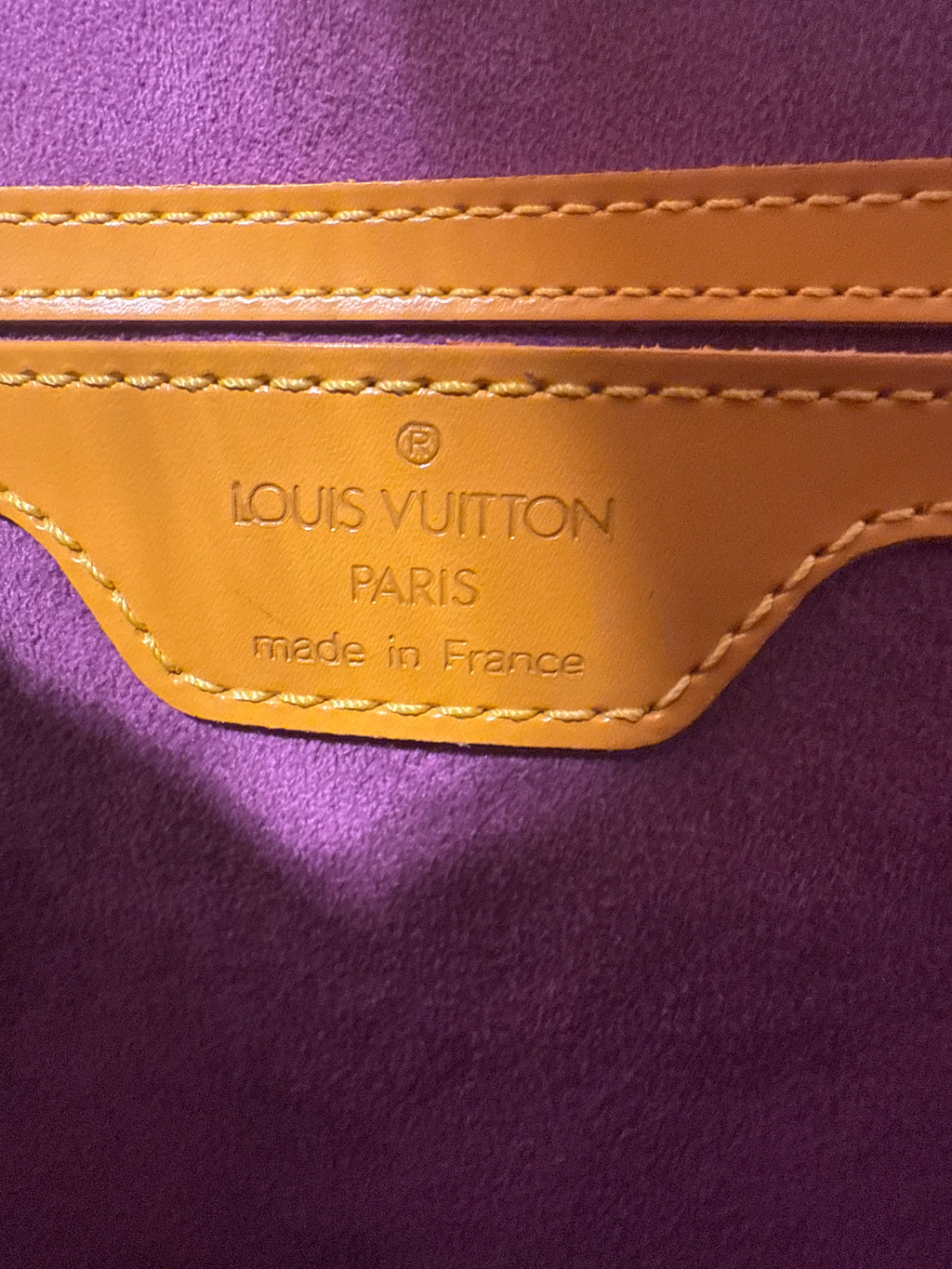 Louis Vuitton Epi Saint Jacques Yellow
