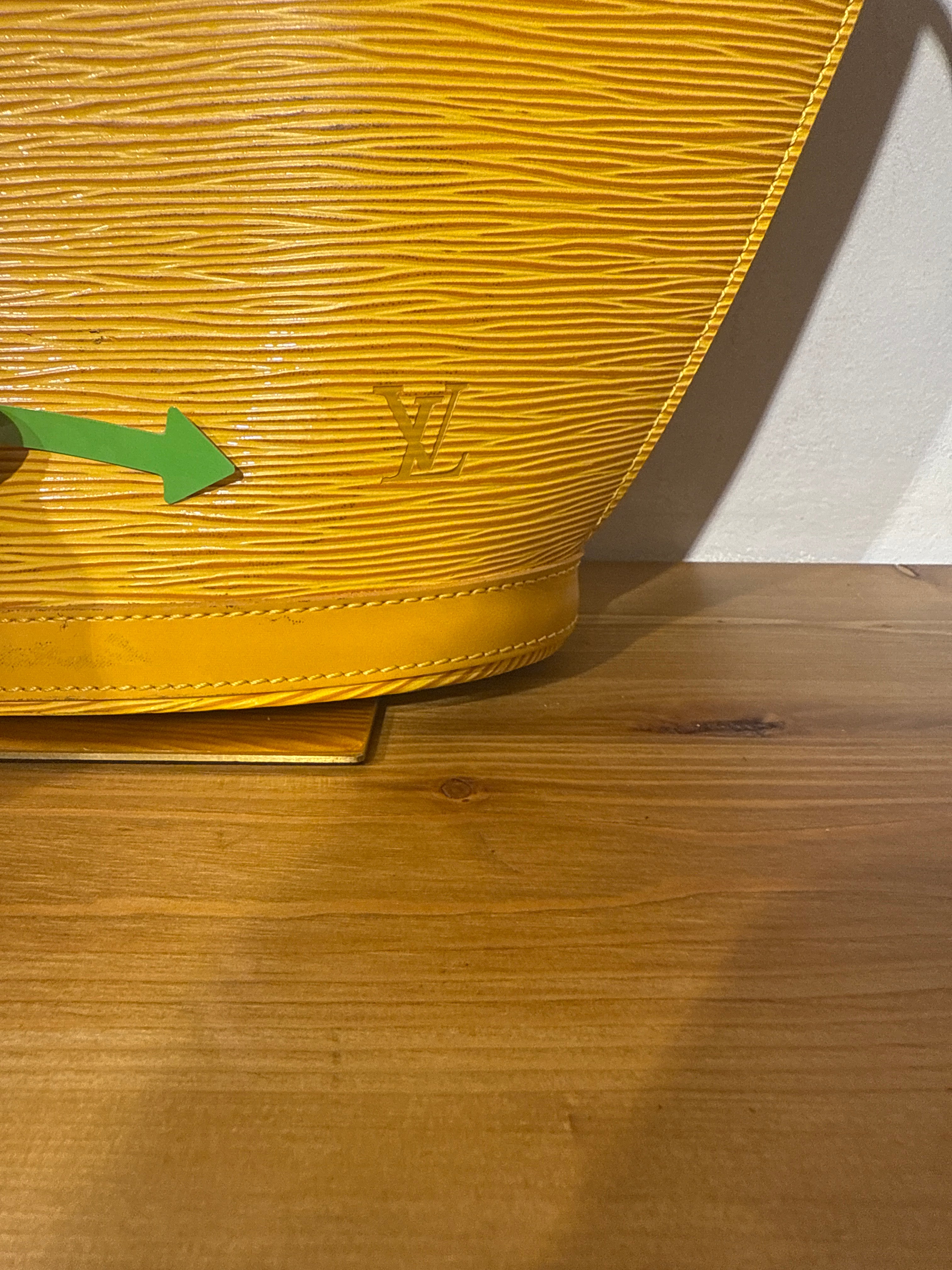 Louis Vuitton Epi Saint Jacques Yellow