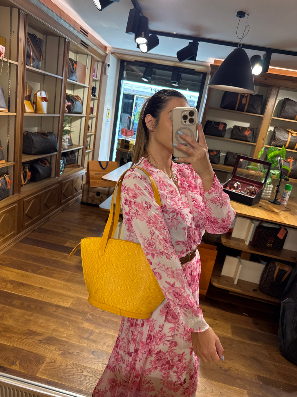 Louis Vuitton Epi Saint Jacques Yellow