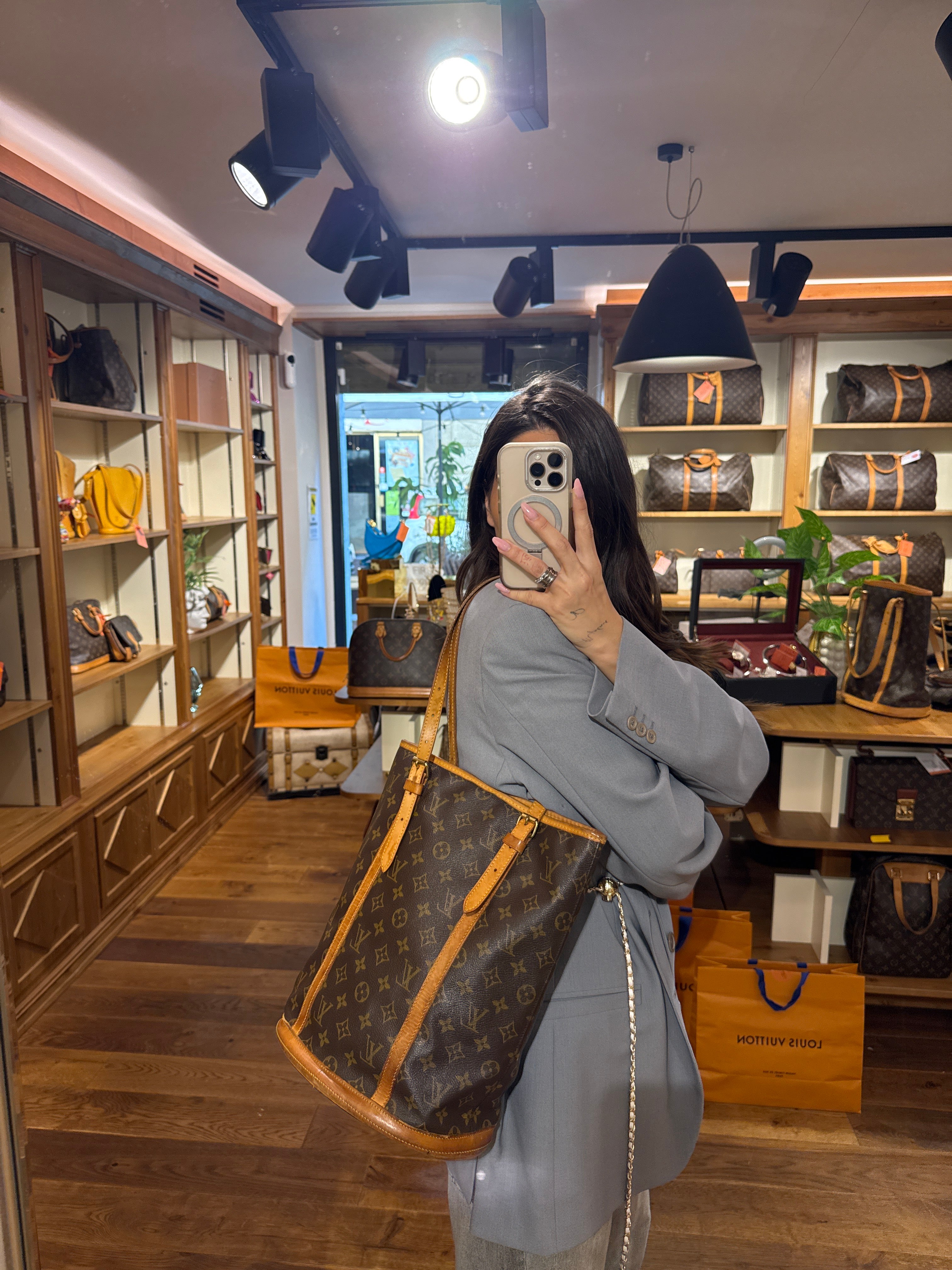 Louis Vuitton Monogram Bucket GM