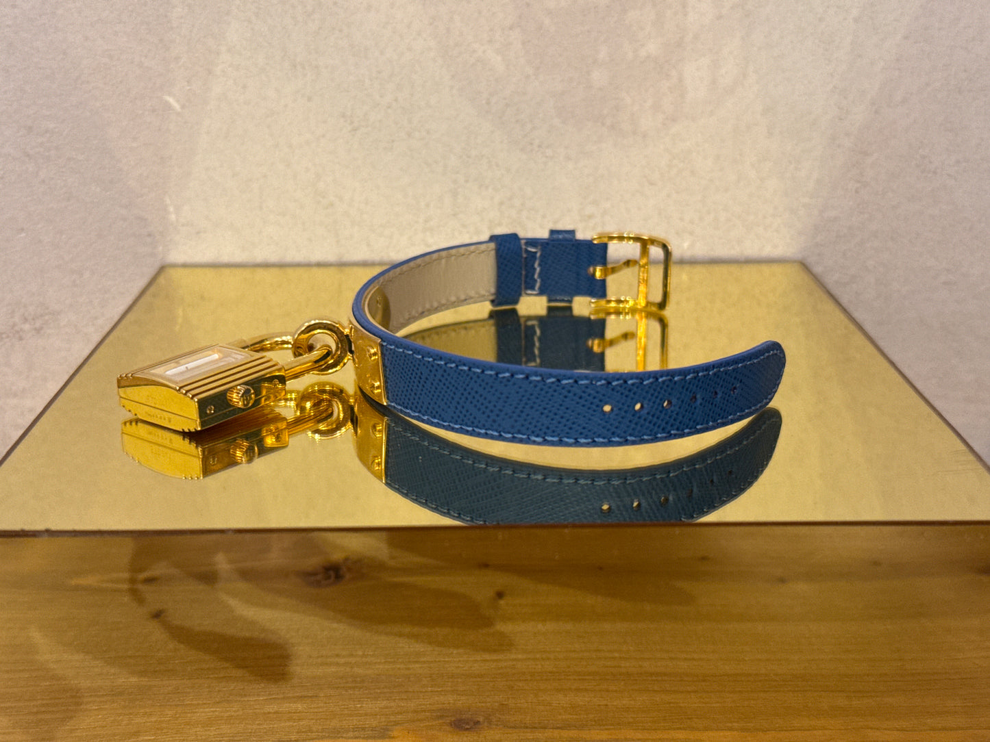 Orologio Hermes Kelly Blu