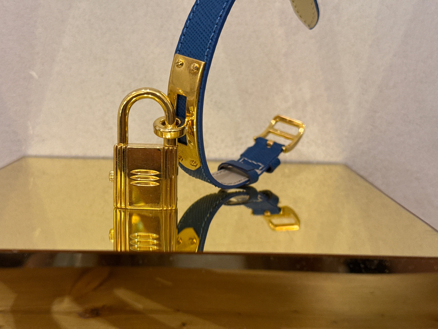 Orologio Hermes Kelly Blu