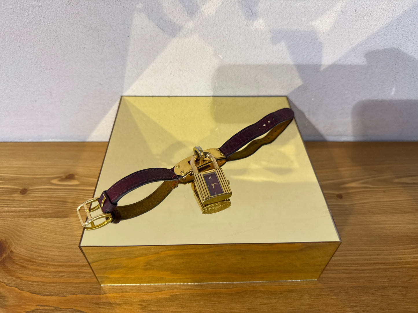 Orologio Hermes Kelly Bordeaux