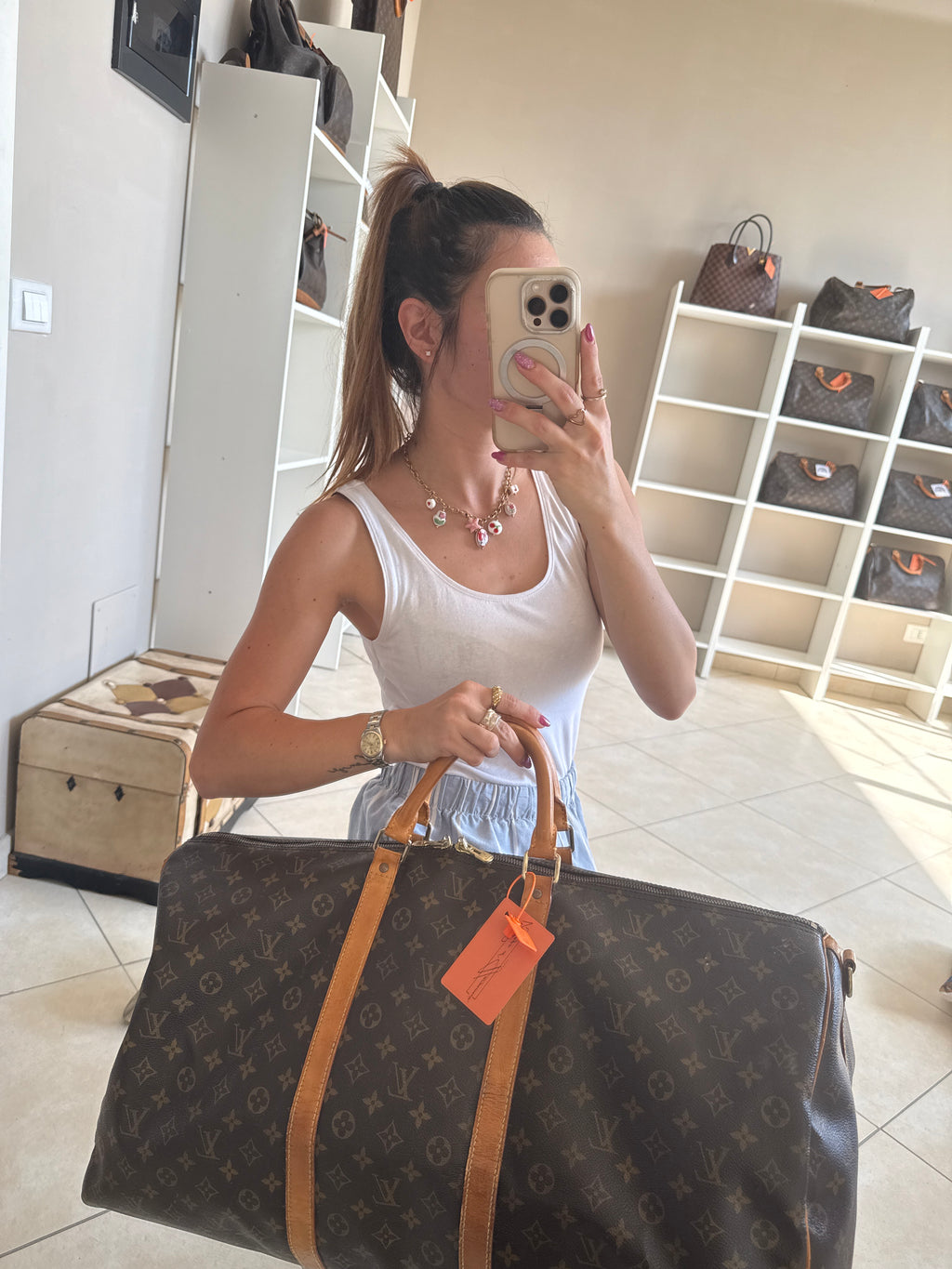 Louis Vuitton Keepall 60 Bandouliere