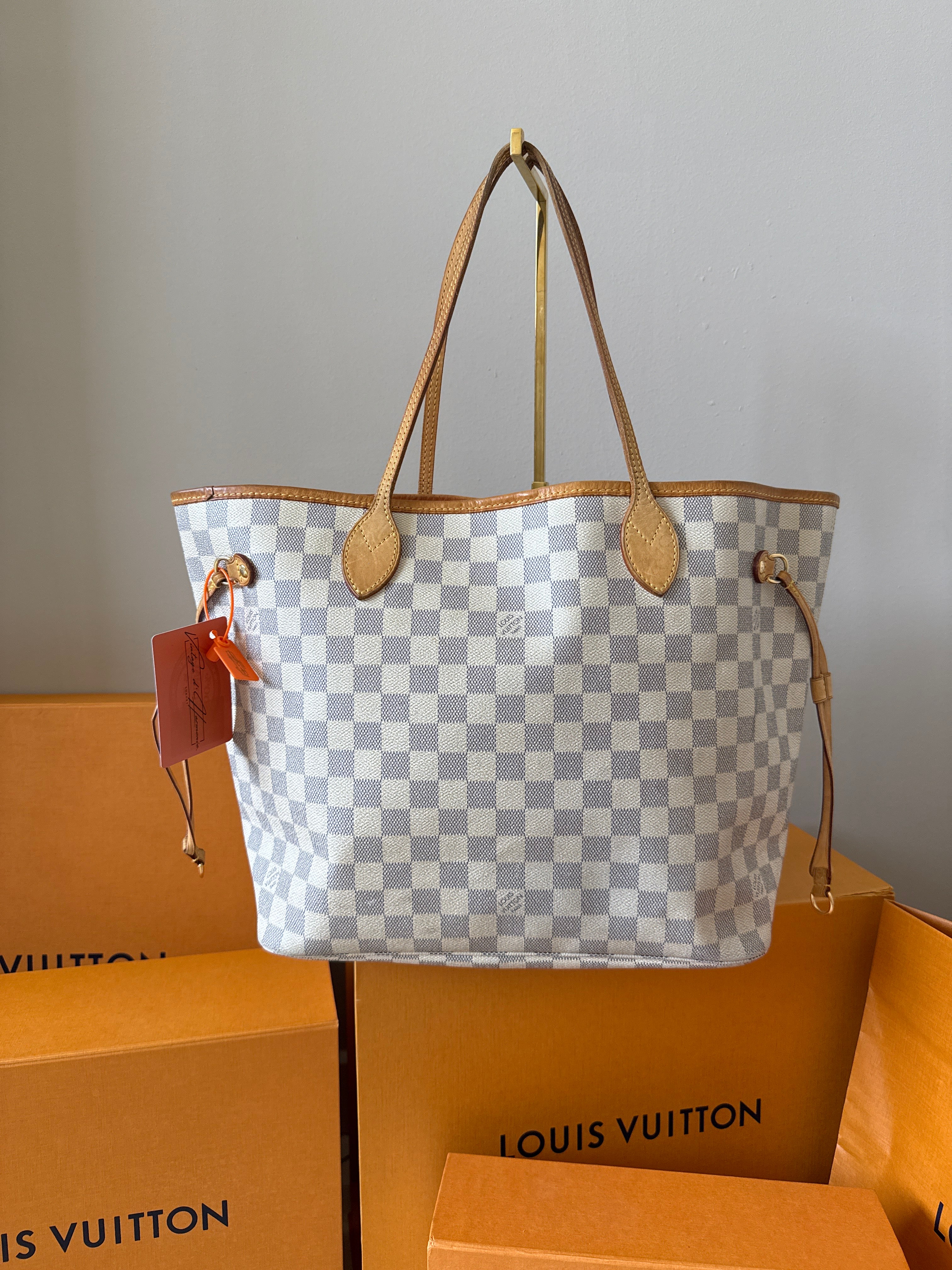 Louis Vuitton Neverfull MM Damier Azur