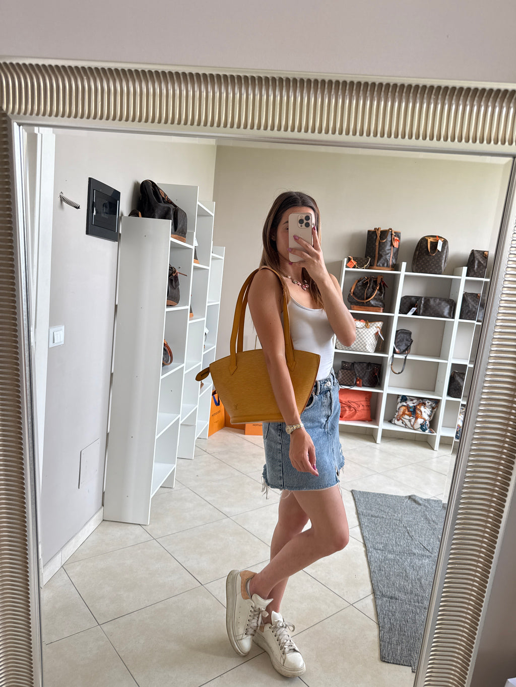 Louis Vuitton Epi Saint Jacques Yelllow