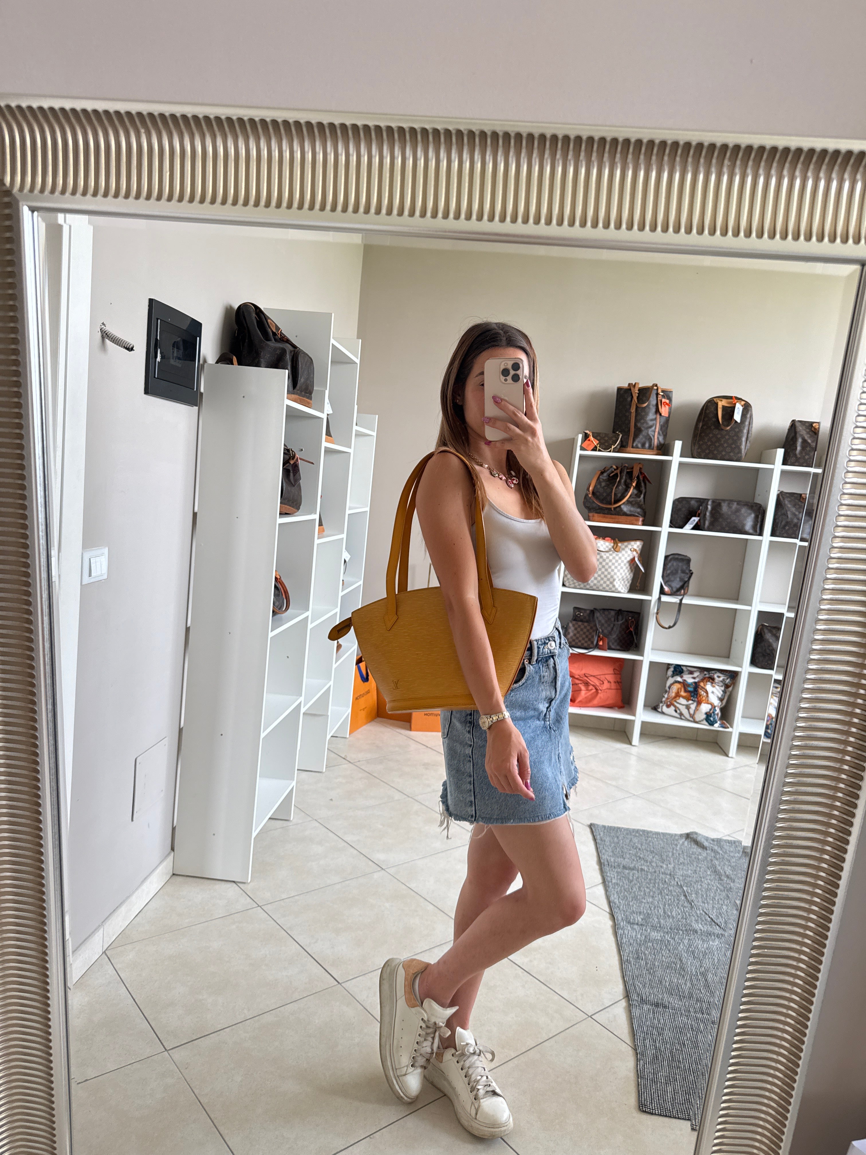 Louis Vuitton Epi Saint Jacques Yelllow