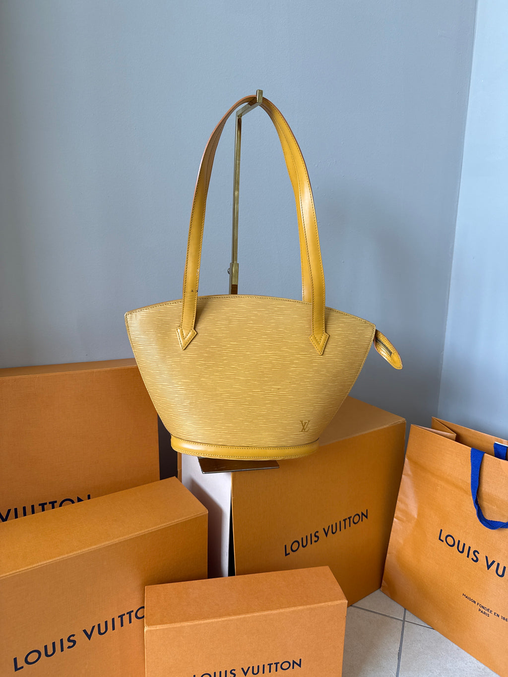 Louis Vuitton Epi Saint Jacques Yelllow