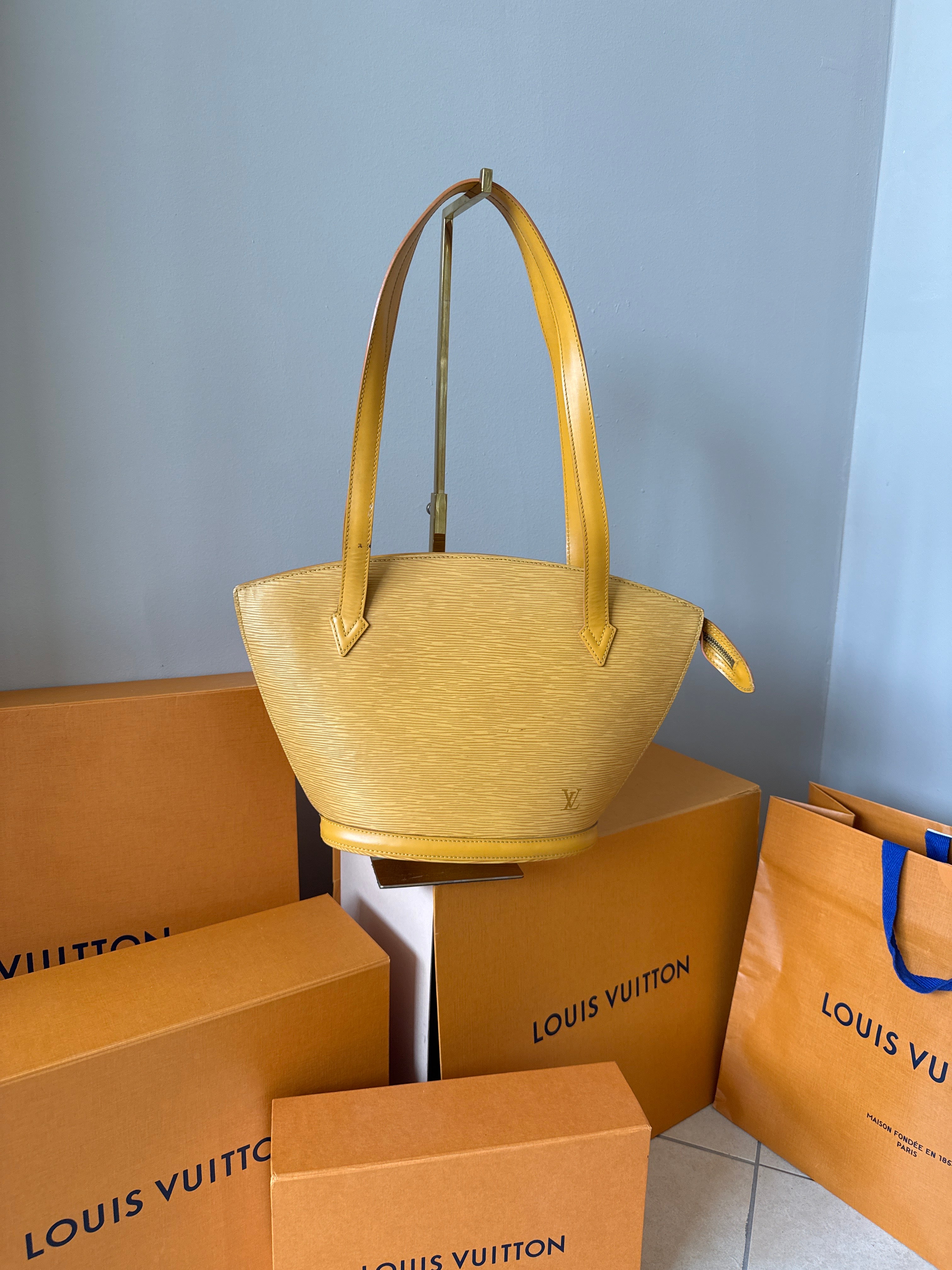 Louis Vuitton Epi Saint Jacques Yelllow