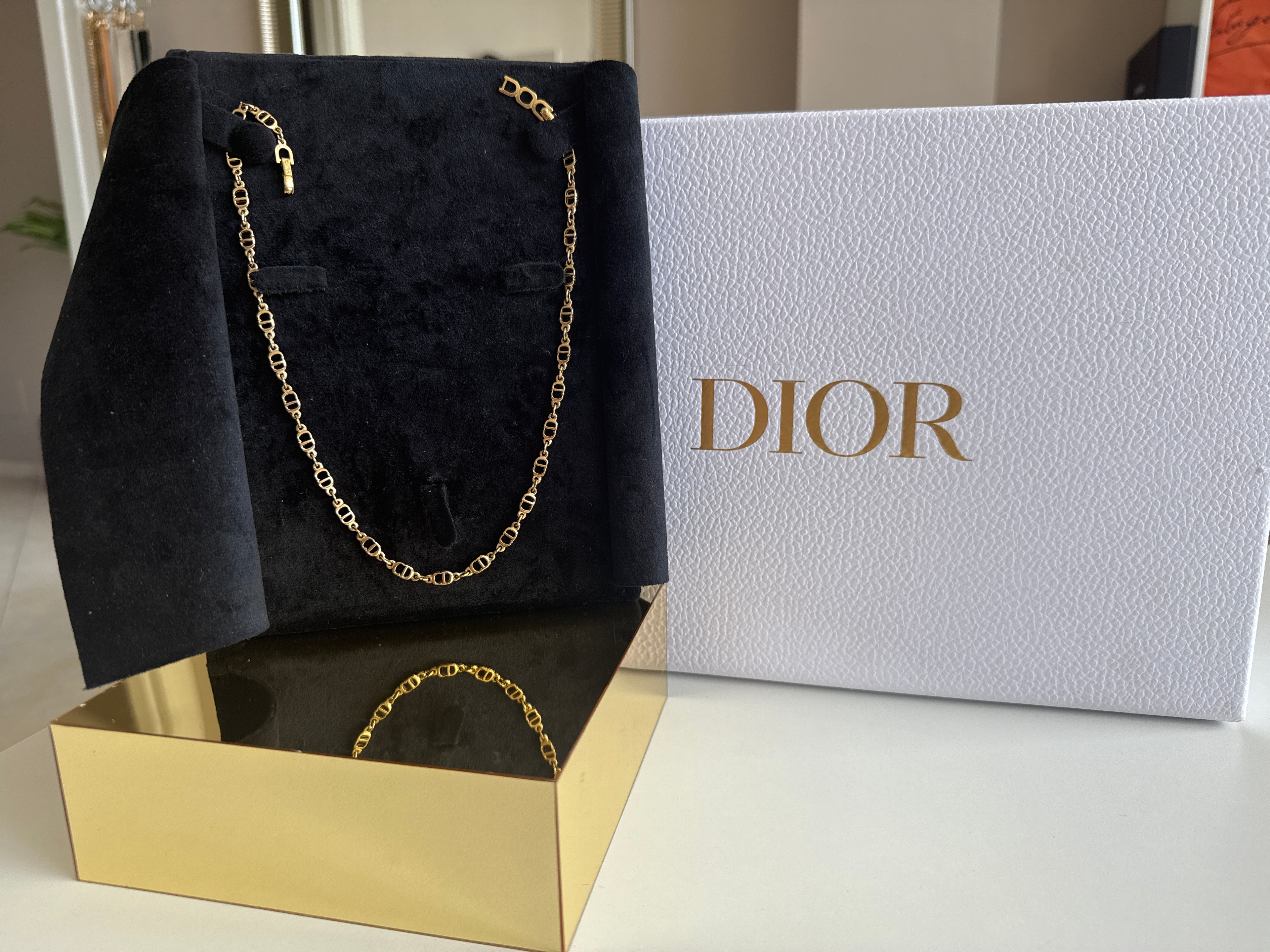 Christian Dior Necklace Gold