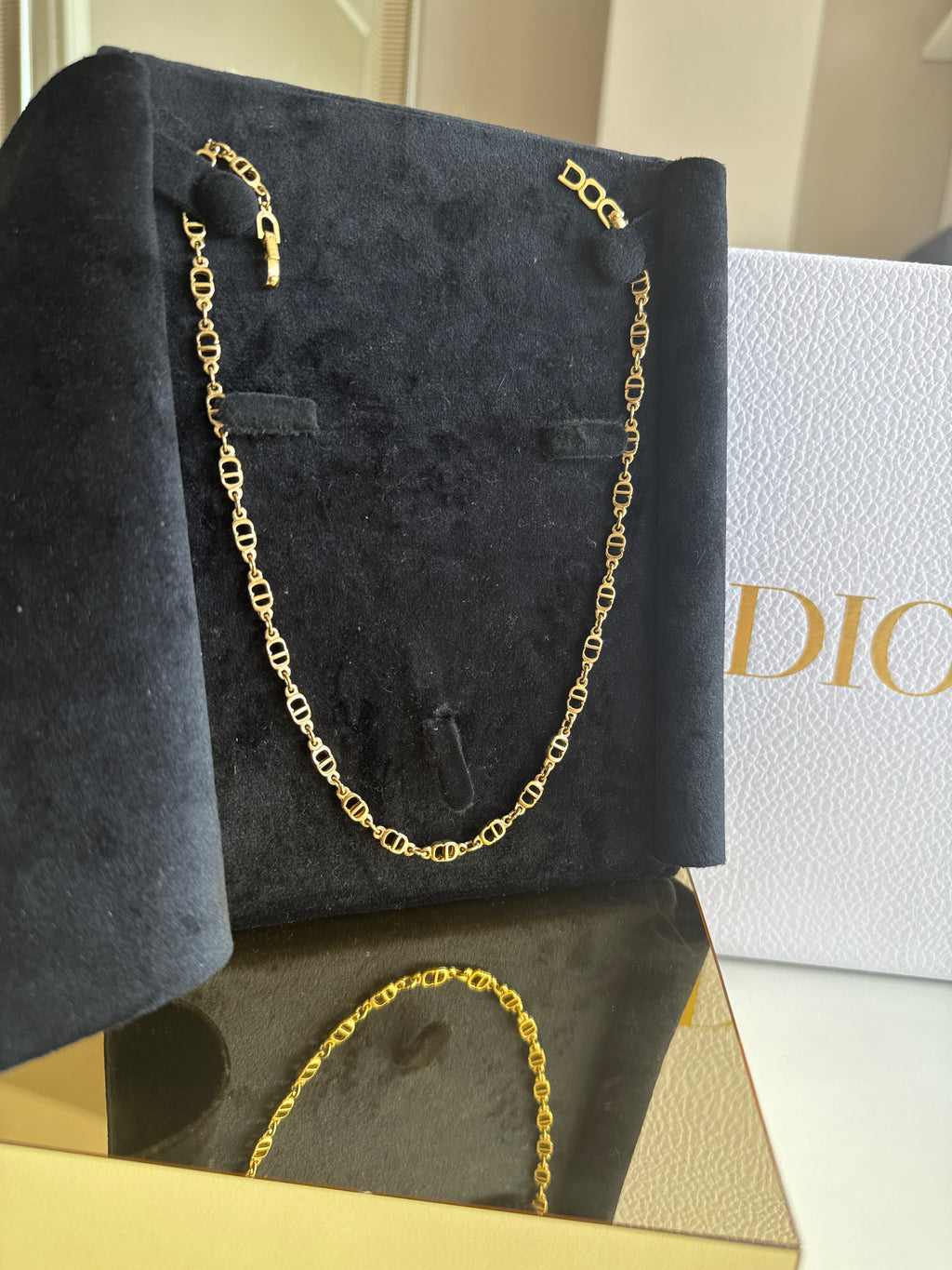 Christian Dior Necklace Gold