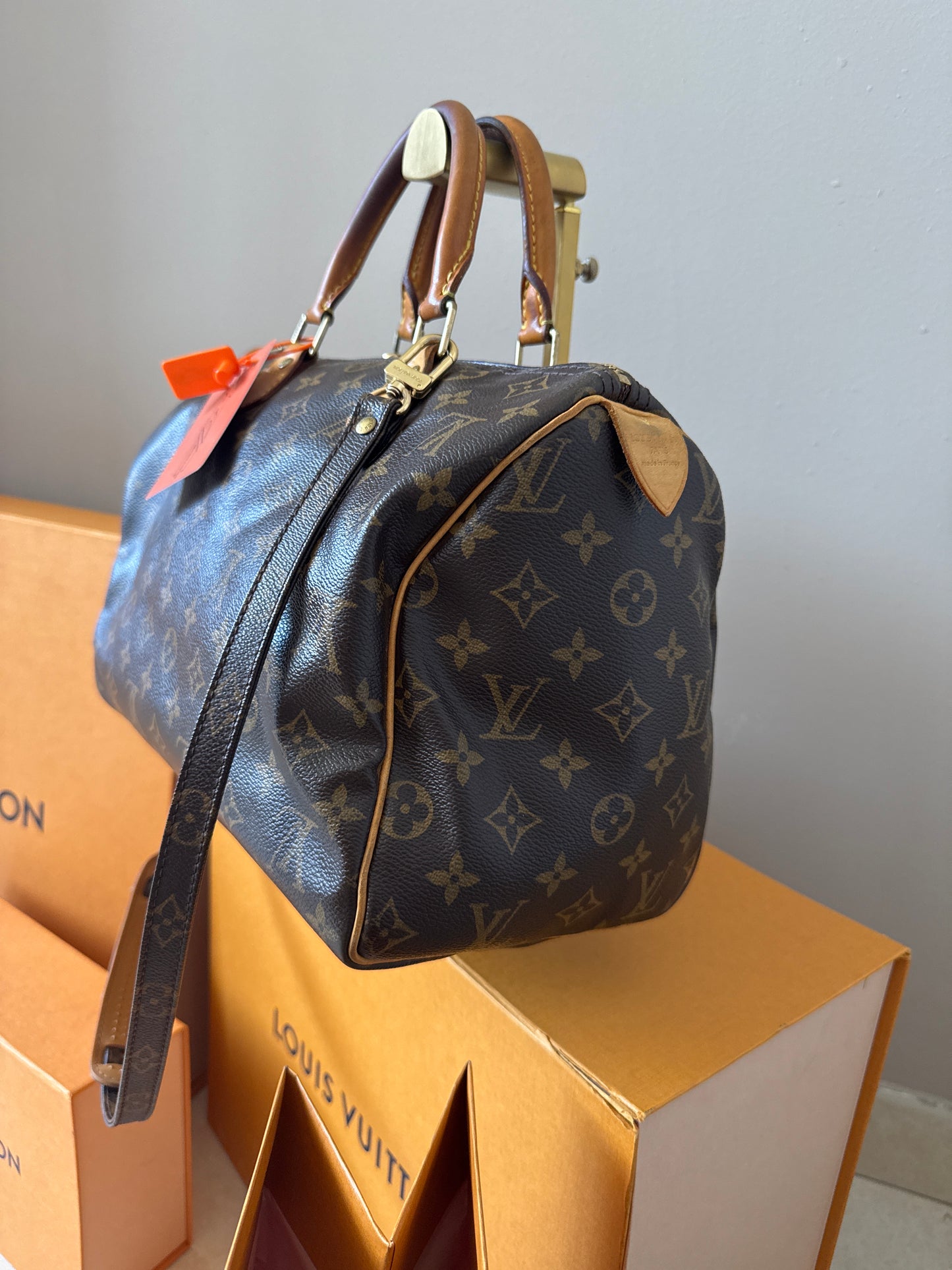 Louis Vuitton Speedy 30 con tracolla