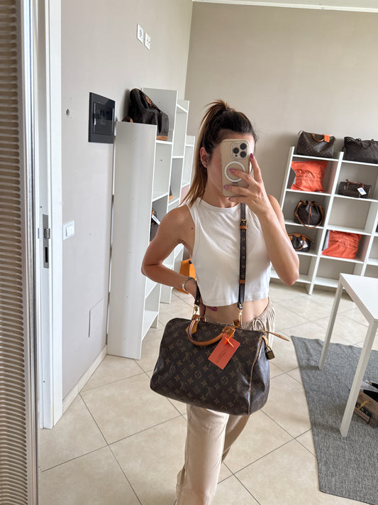 Louis Vuitton Speedy 30 con tracolla