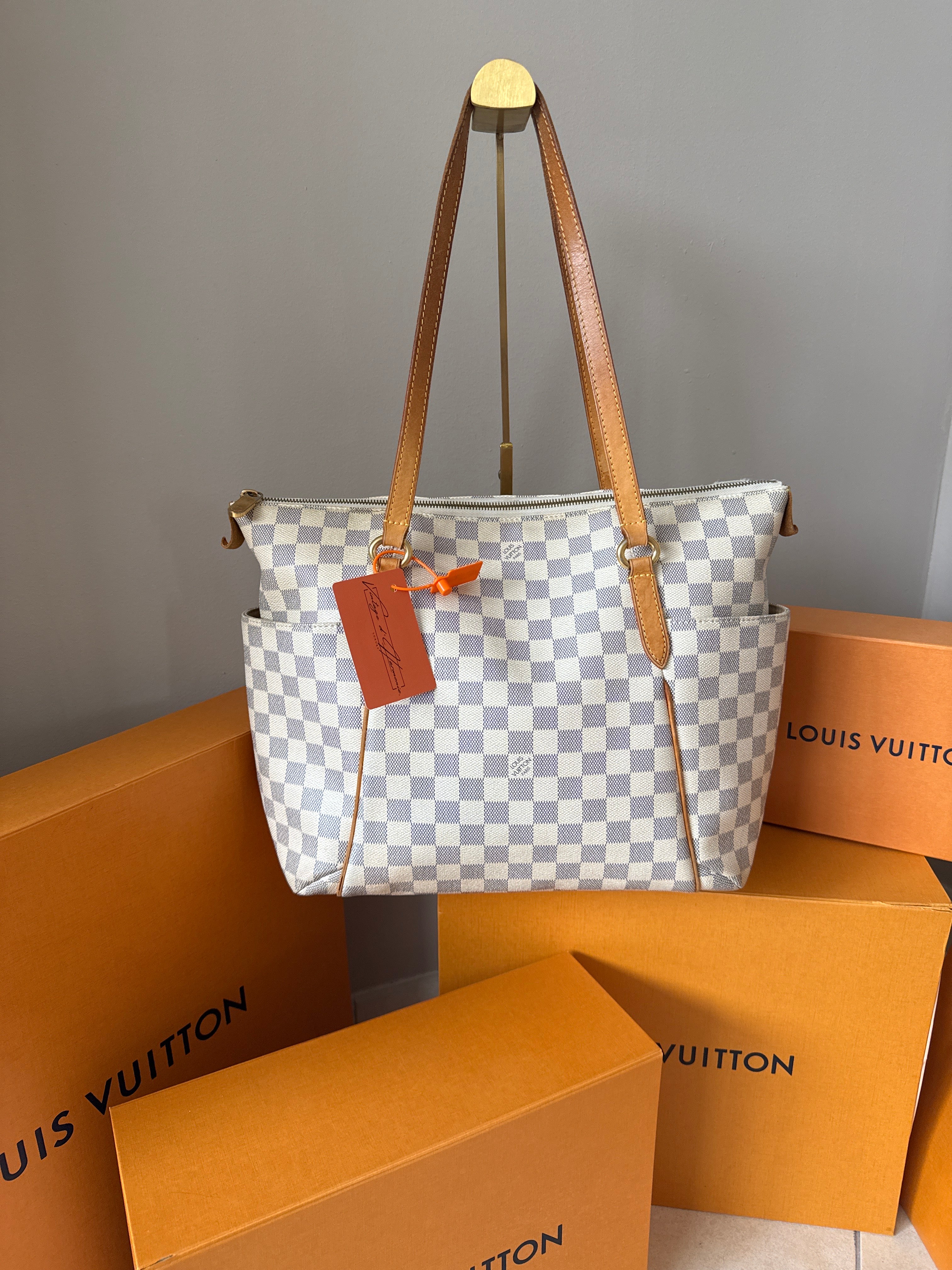 Louis Vuitton Totally MM Damier Azur