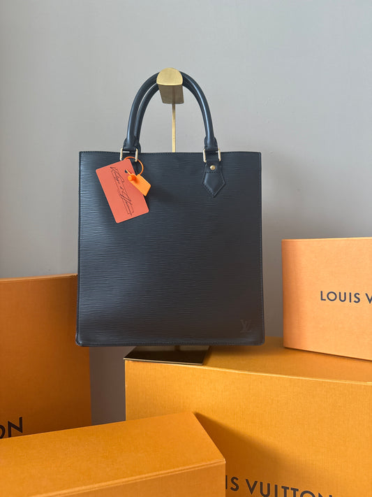 Louis Vuitton Sac Plat Epi Black