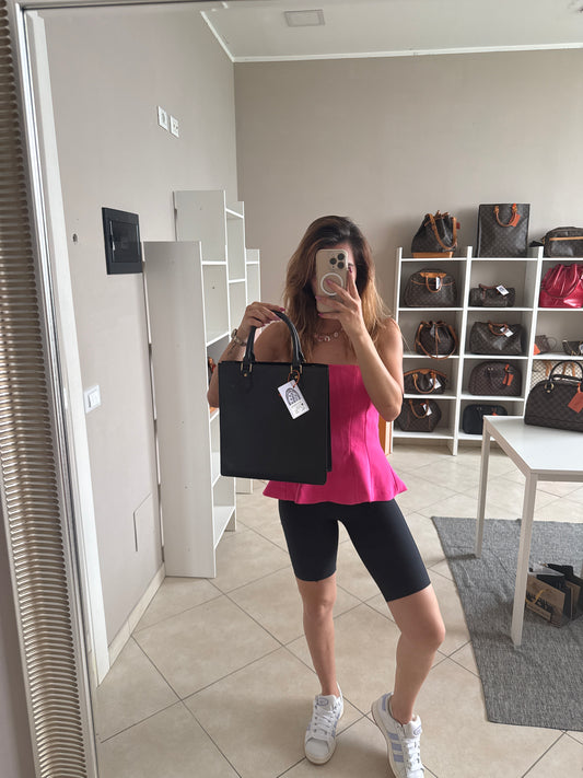 Louis Vuitton Sac Plat Epi Black
