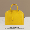 Louis Vuitton Alma Epi Yellow