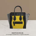Celine Luggage yellow