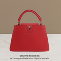 Louis Vuitton (LV) Capucines BB  Rosso